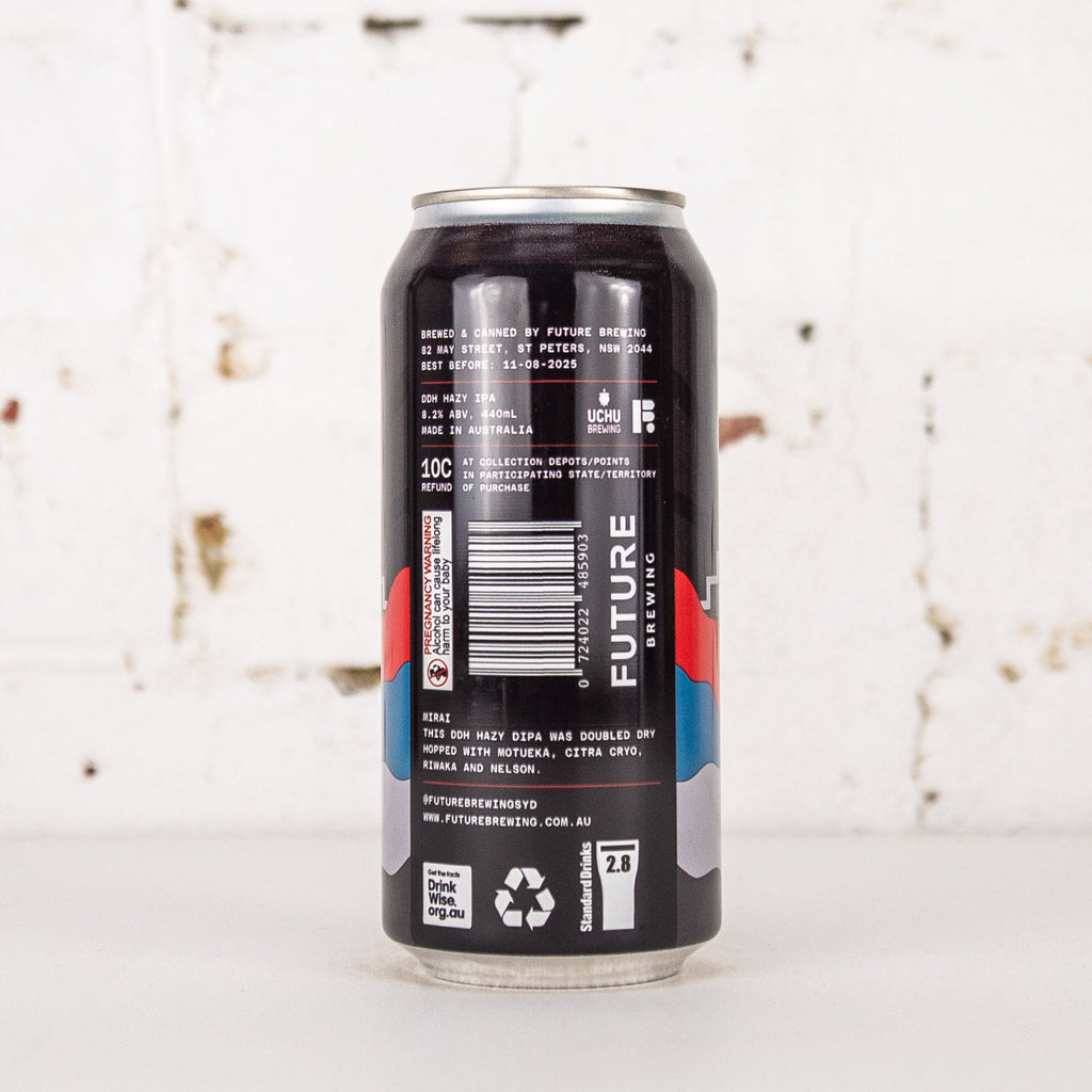 Future x Uchu 'Mirai' DDH Hazy DIPA