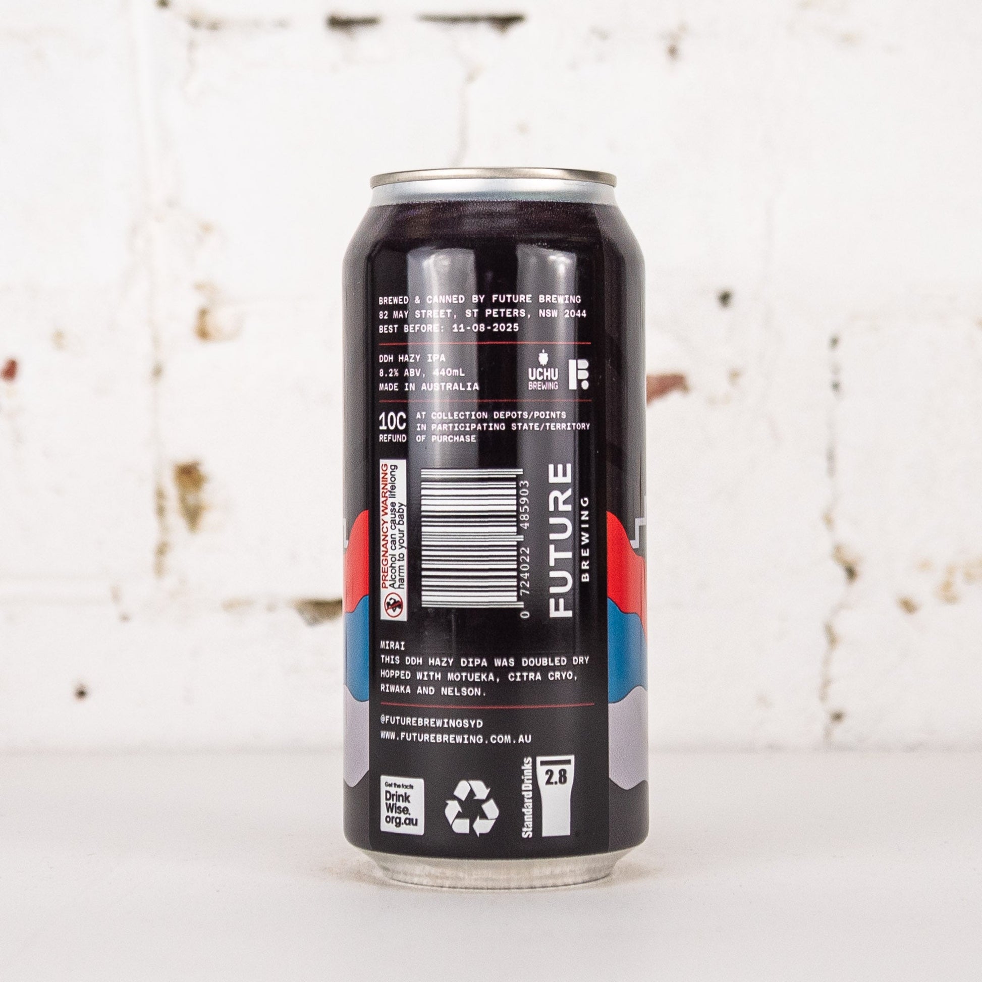 Future x Uchu 'Mirai' DDH Hazy DIPA