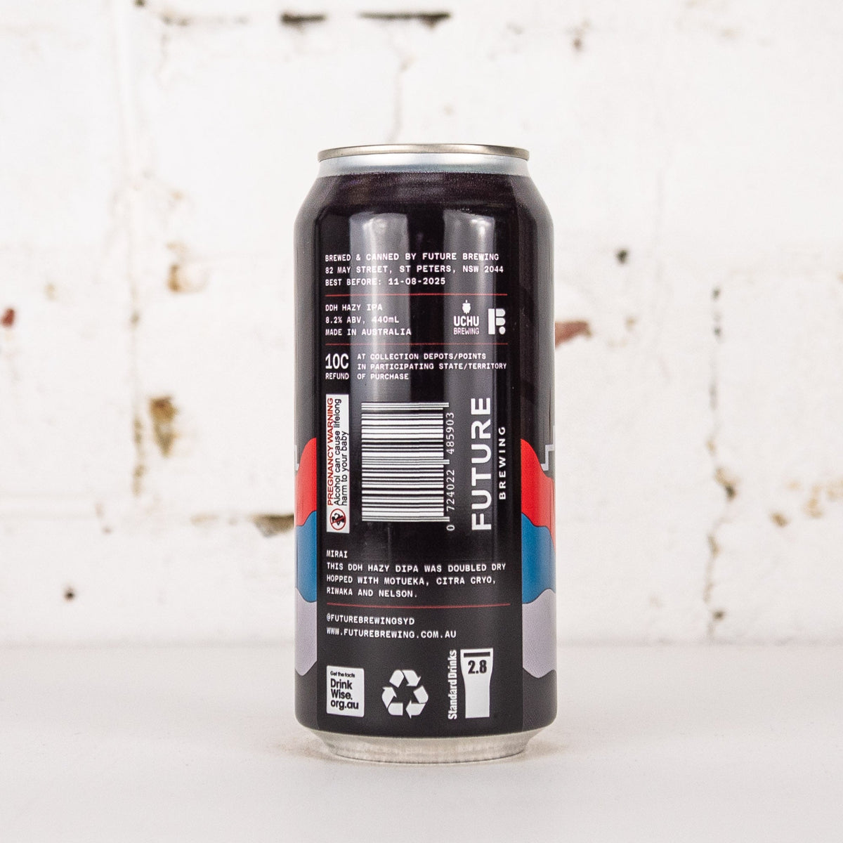 Future x Uchu 'Mirai' DDH Hazy DIPA