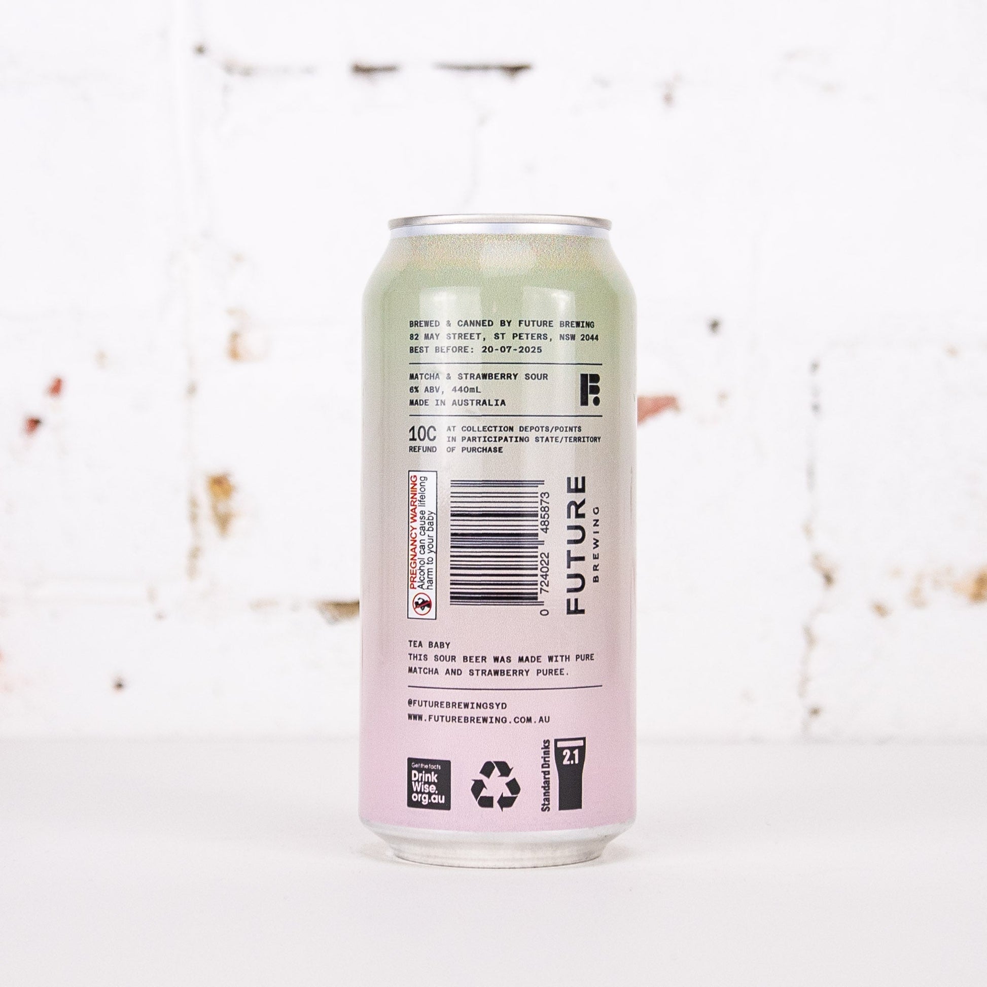 Future x One Drop 'Tea Baby' Matcha & Strawberry Sour