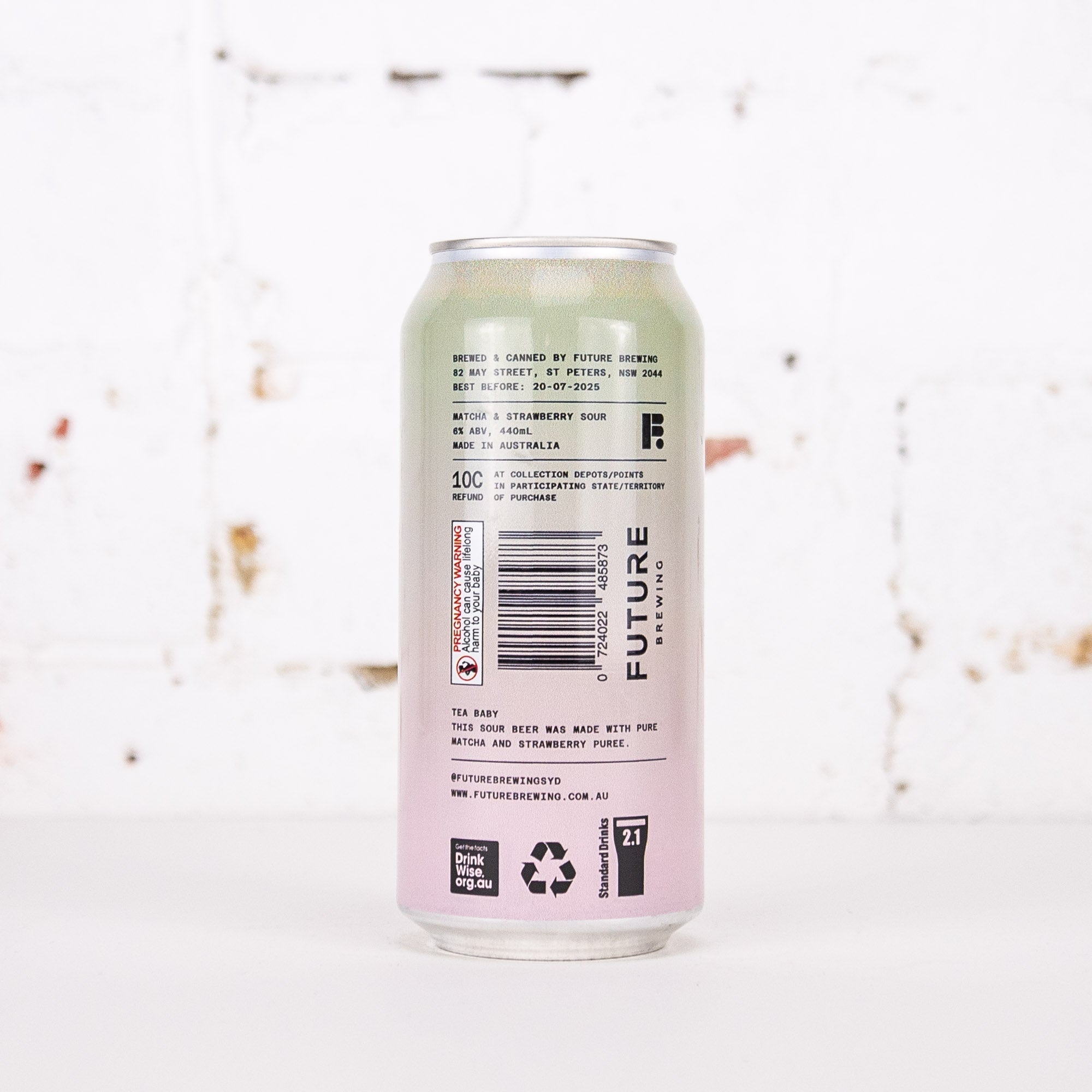 Future x One Drop 'Tea Baby' Matcha & Strawberry Sour