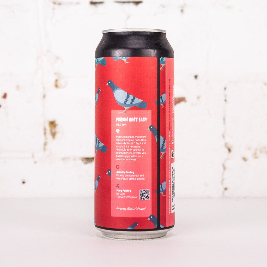 Project Brewing - Pigeon Ain't Easy Red IPA