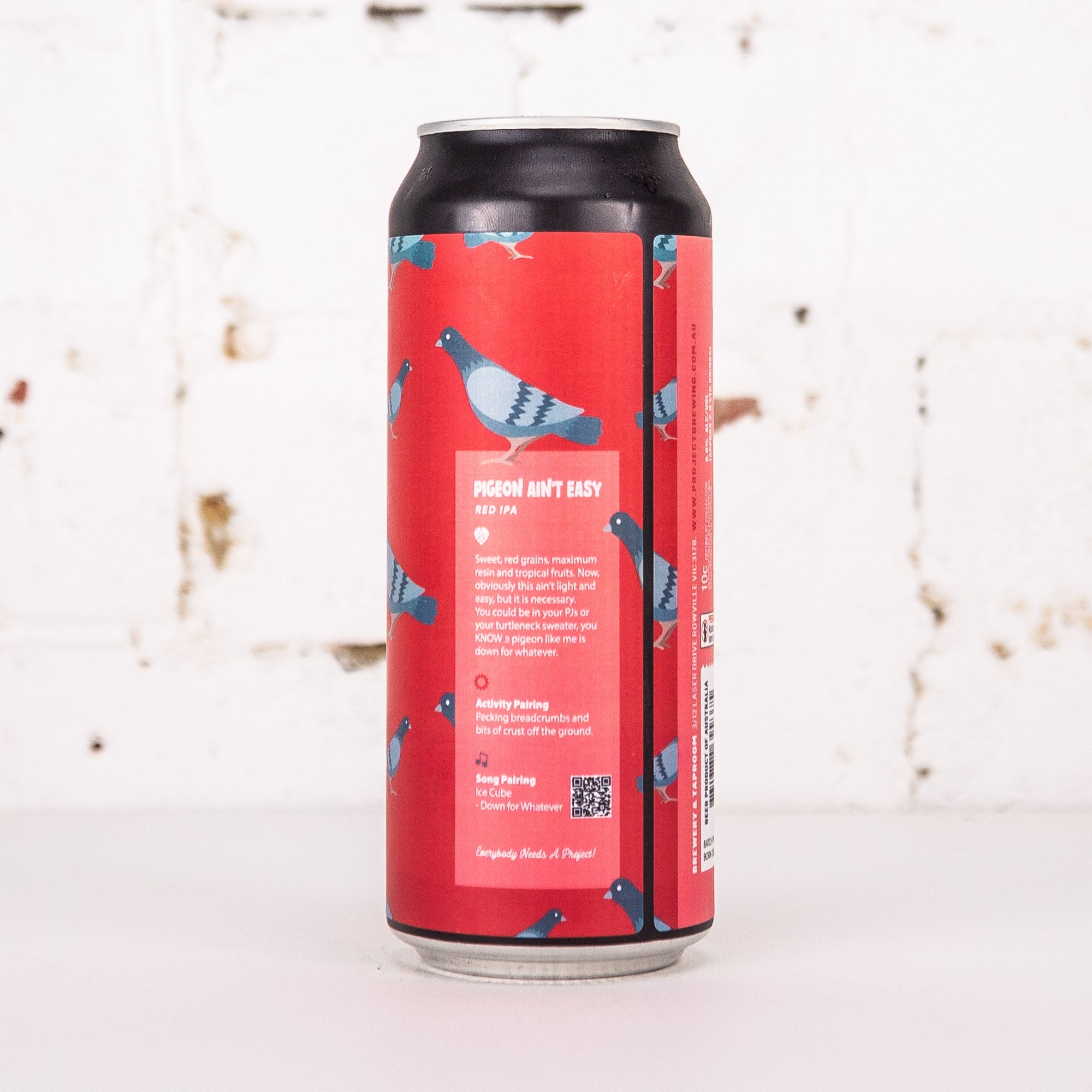 Project Brewing - Pigeon Ain't Easy Red IPA