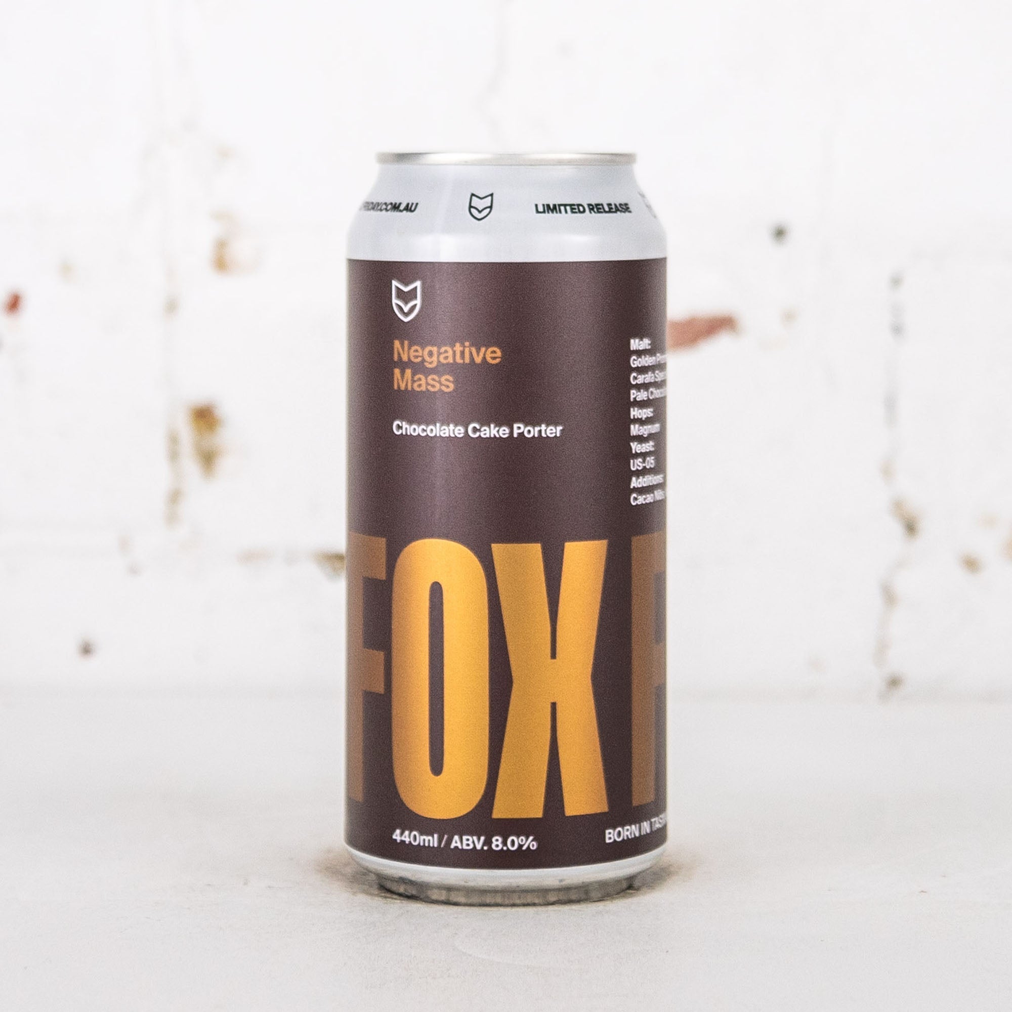 Fox Friday - Negative Mass Chocolate Cake Porter