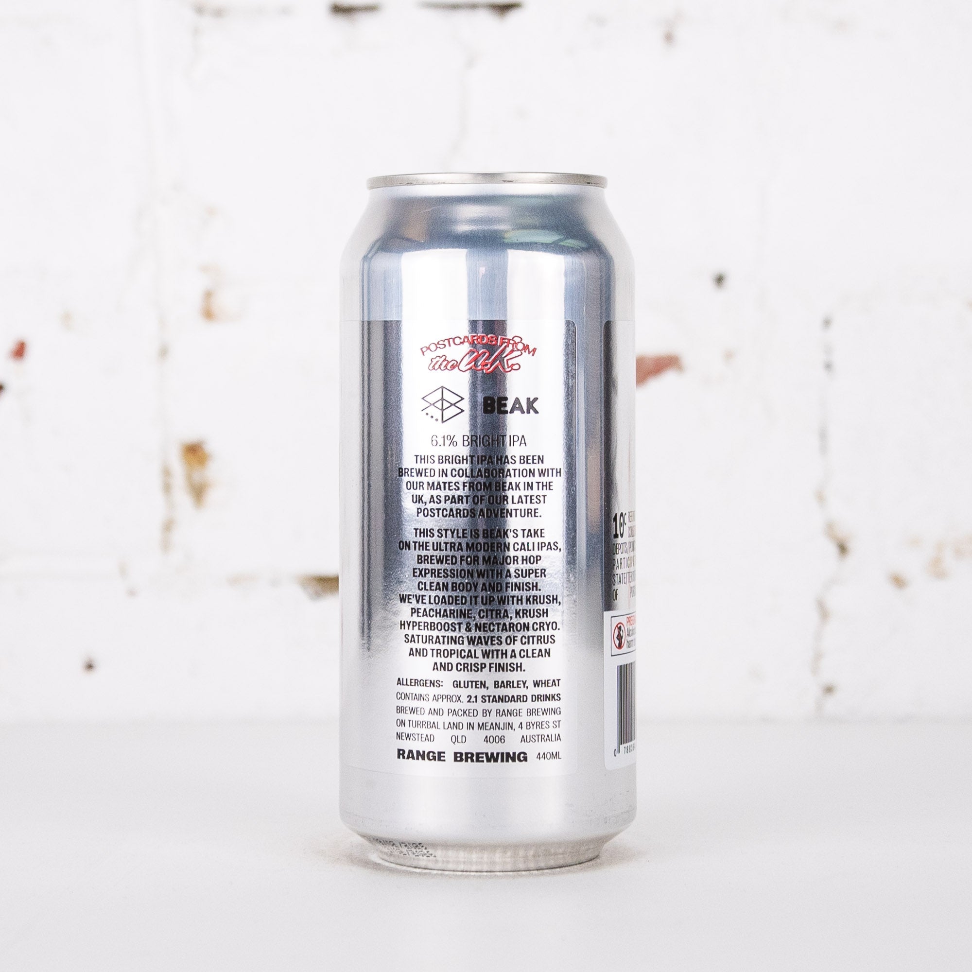 Range x Beak 'Cliff Update' DDH Bright IPA