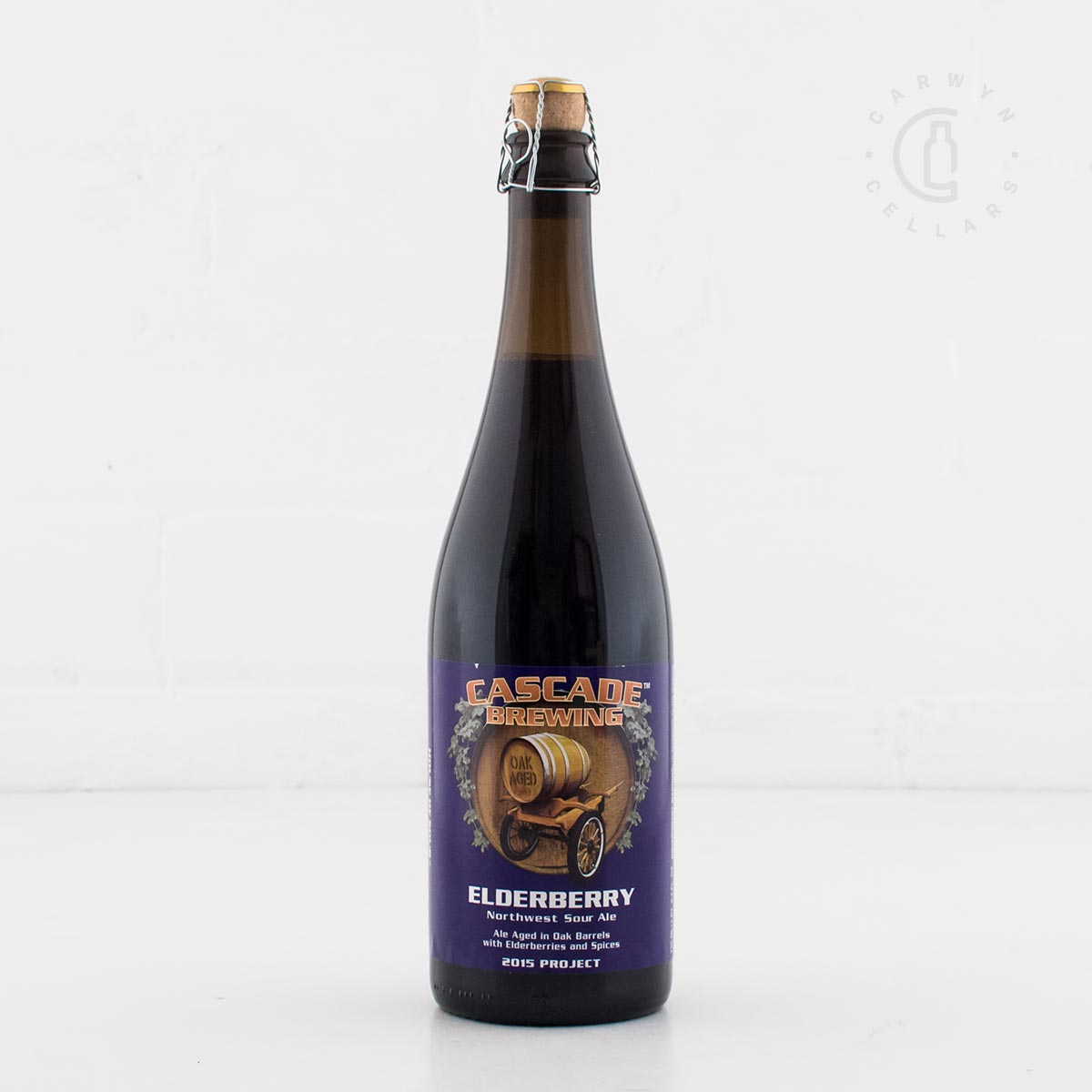 Cascade - Elderberry 2015 750ml