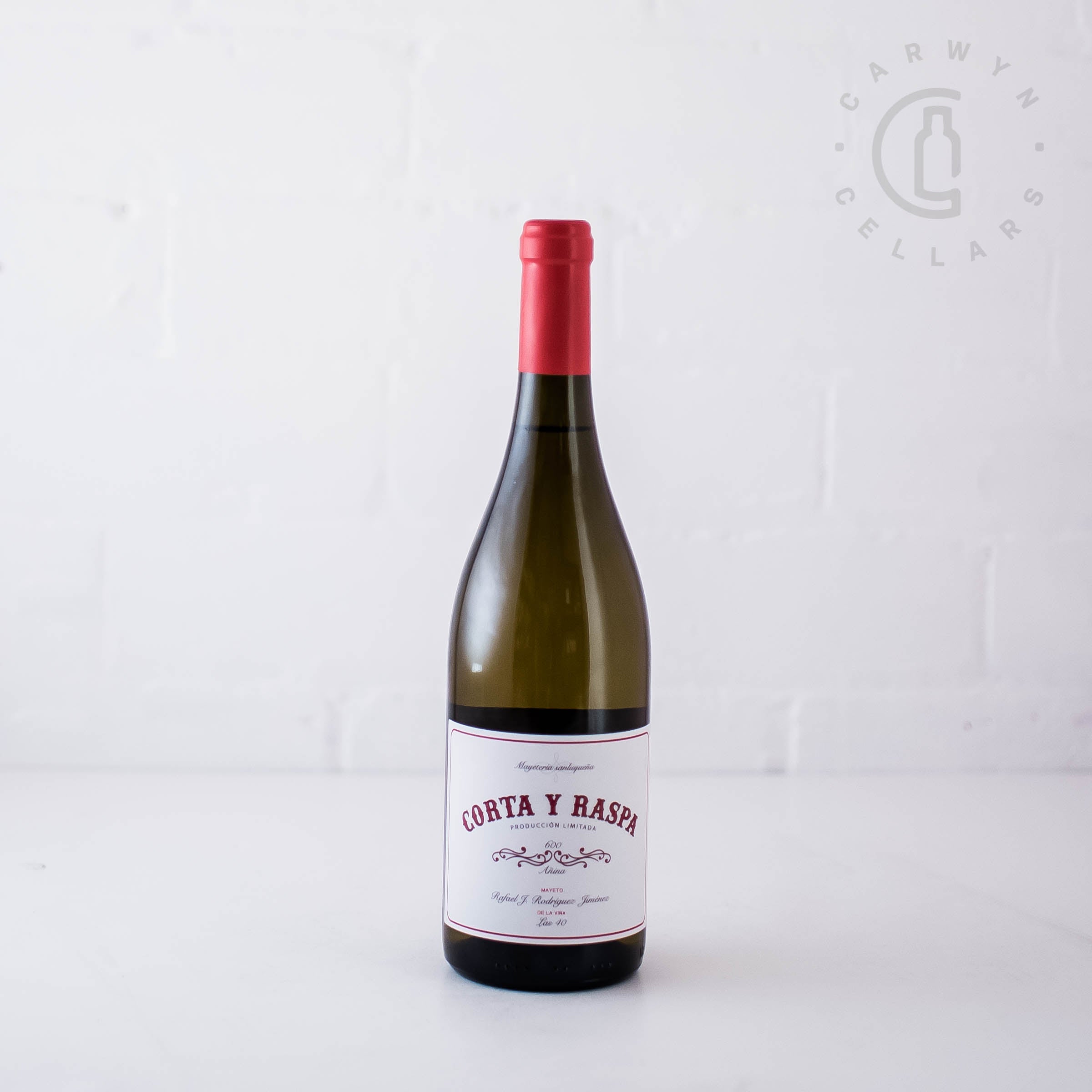 CORTA y RASPA - Palomino do Pasto de Parcela Las 40 Vina de Las Cuarenta 2018