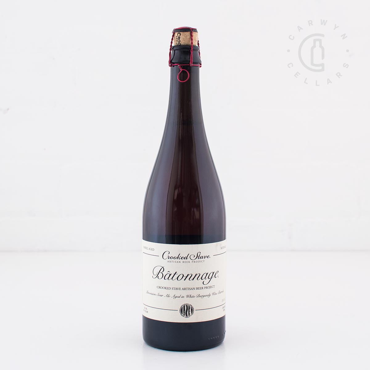 Crooked Stave - Battonage White Burgundy BA Sour 750ml