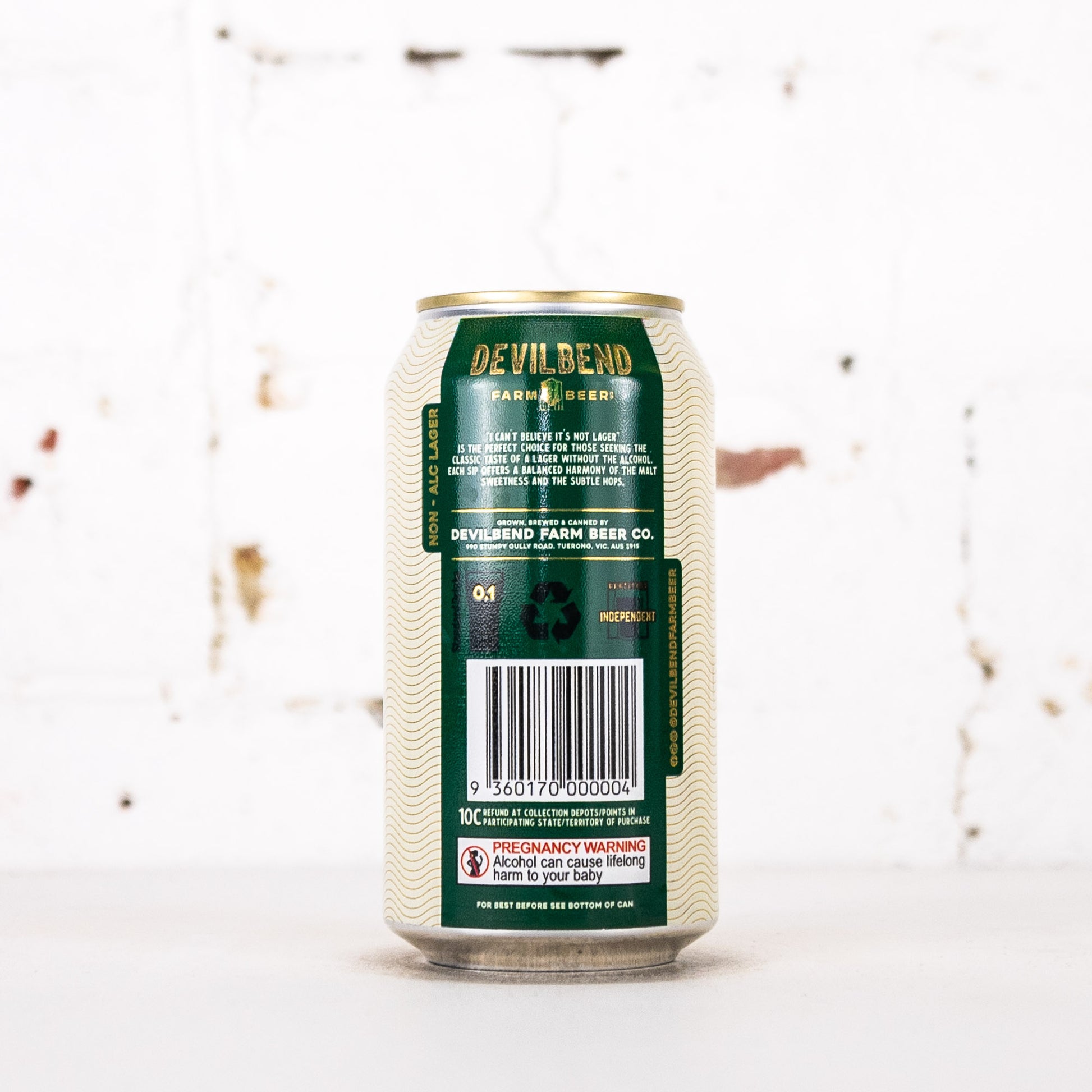 Devilbend - Non Alc I Can't Believe It's Not Lager