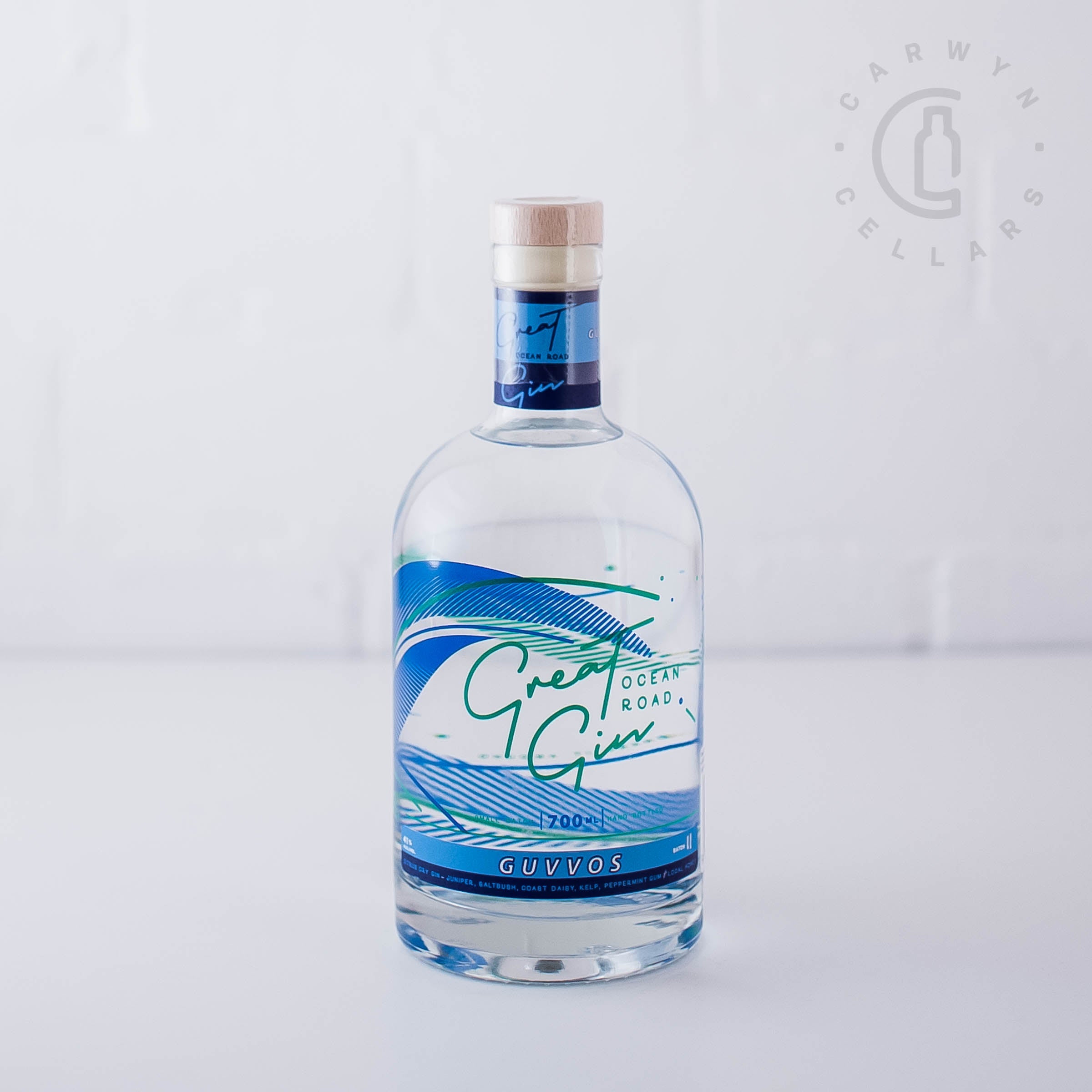 Great Ocean Road Gin - Guvvos Gin 700ml