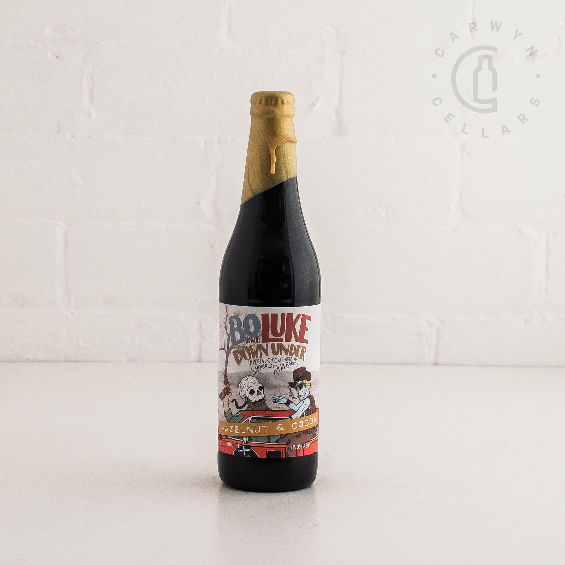 Against the Grain x Hawkers Bo & Luke Down Under Hazelnut and Cocoa 500ml