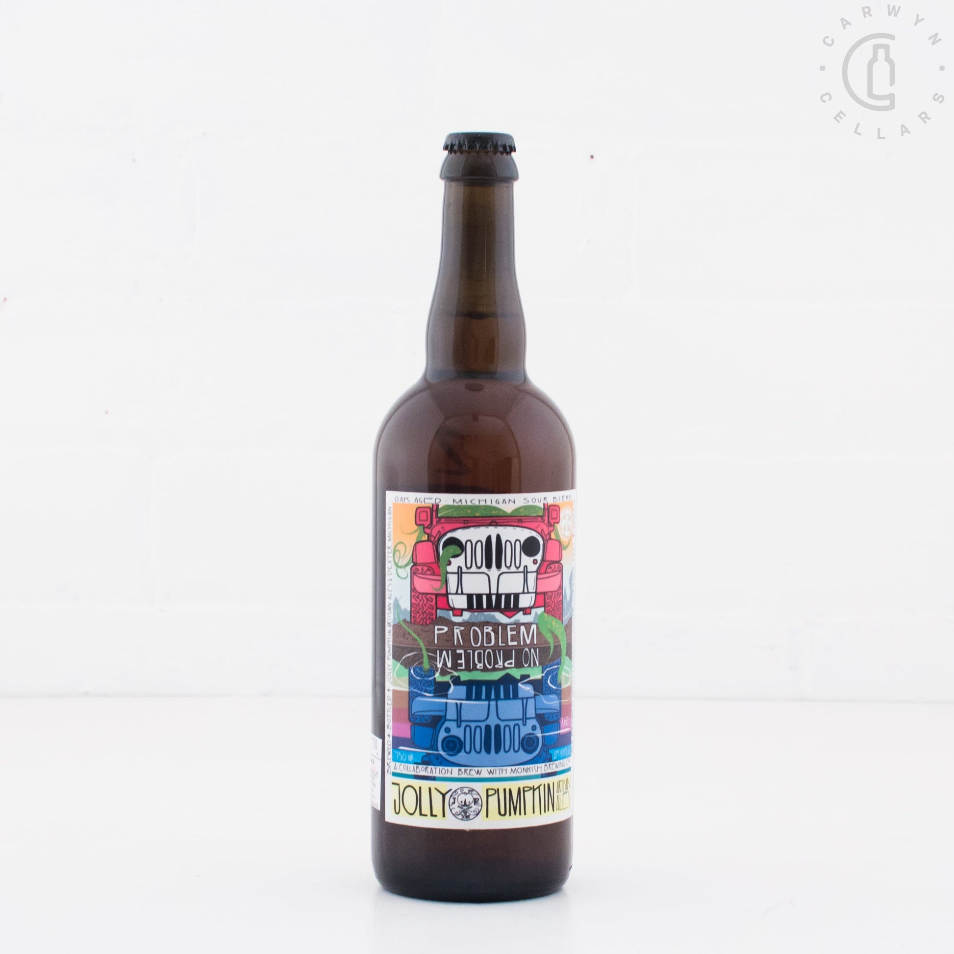 Jolly Pumpkin x Monkish 'Problem No Problem' Saison 750ml