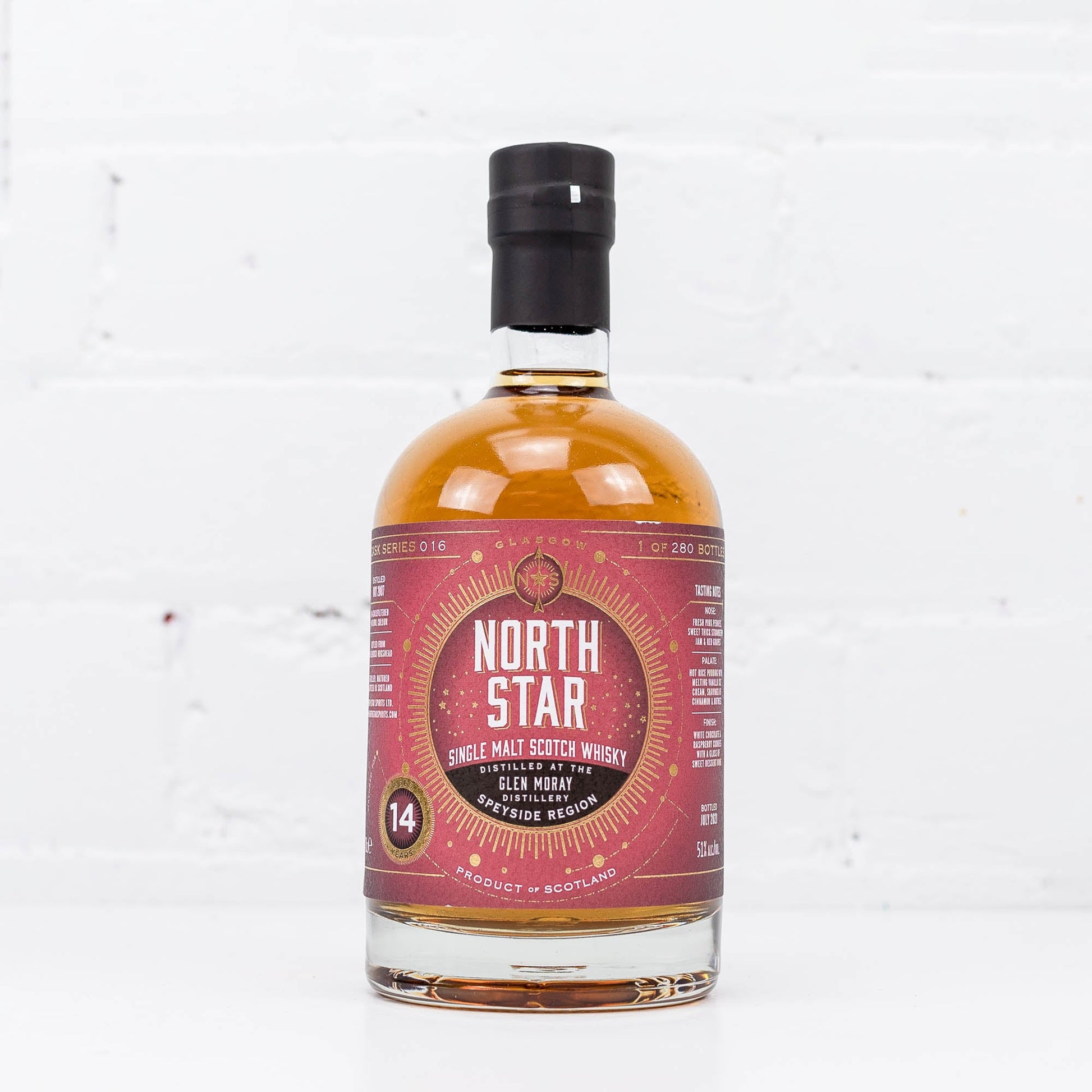 North Star - Glen Moray 2007 14YO Single Malt 700ml