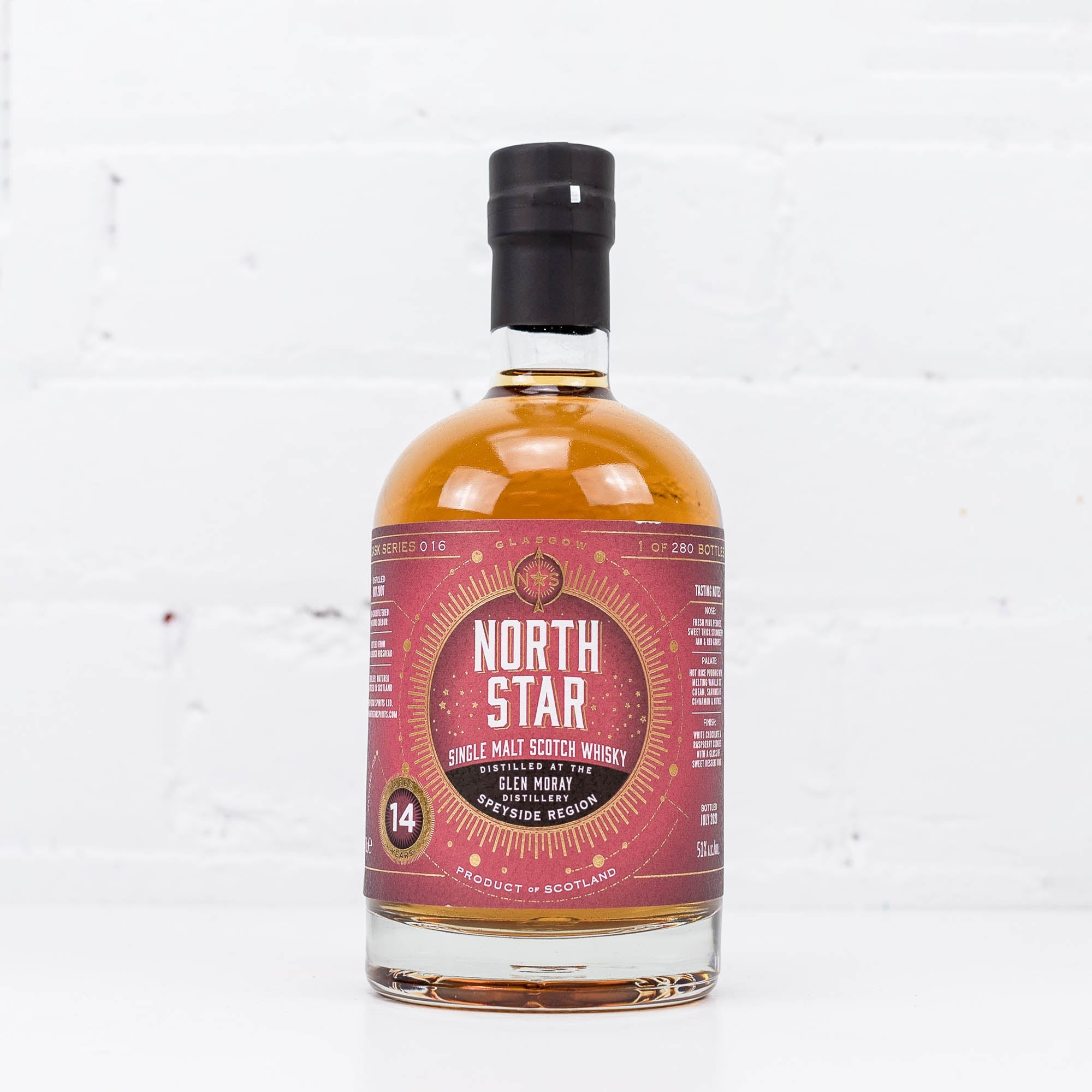 North Star - Glen Moray 2007 14YO Single Malt 700ml