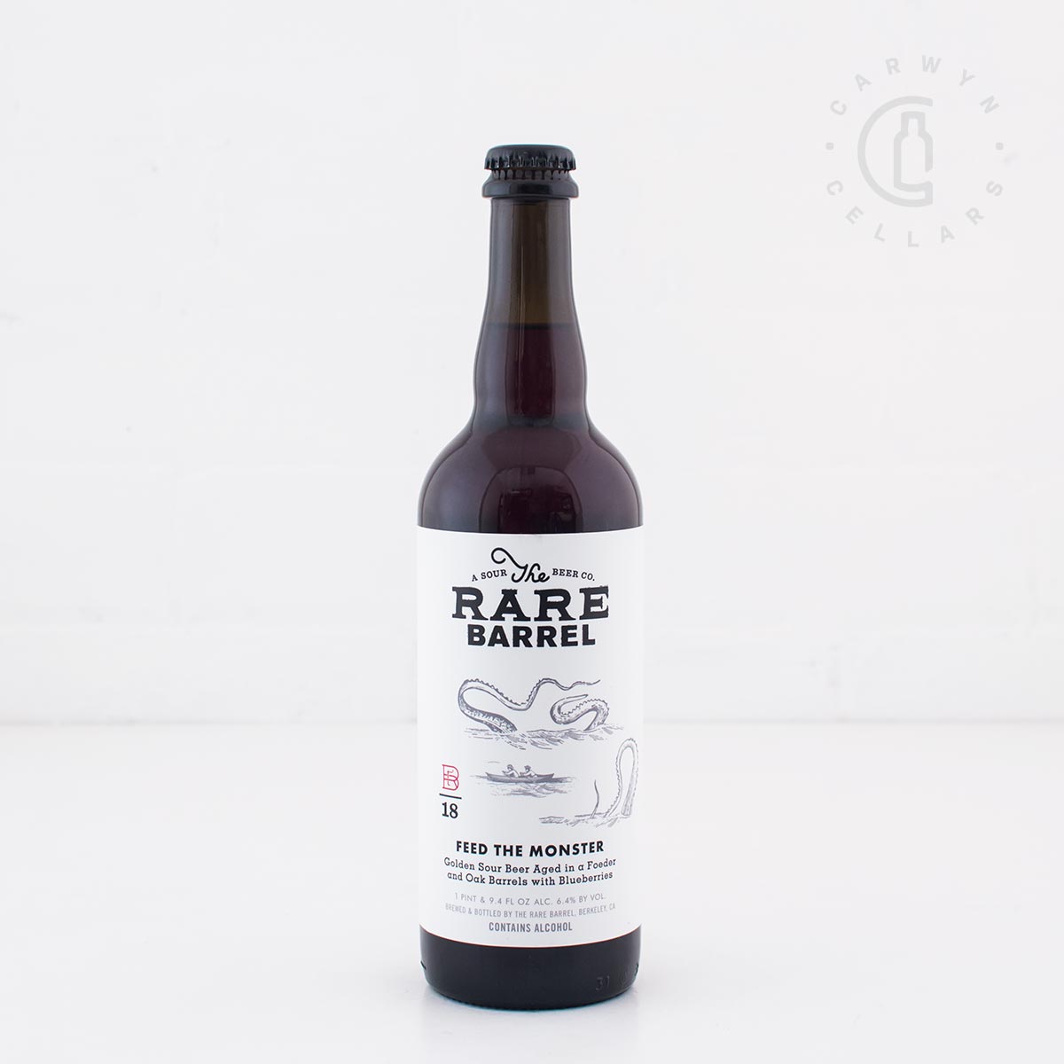The Rare Barrel - Feed The Monster 2018 BA Sour with Blueberries 750ml