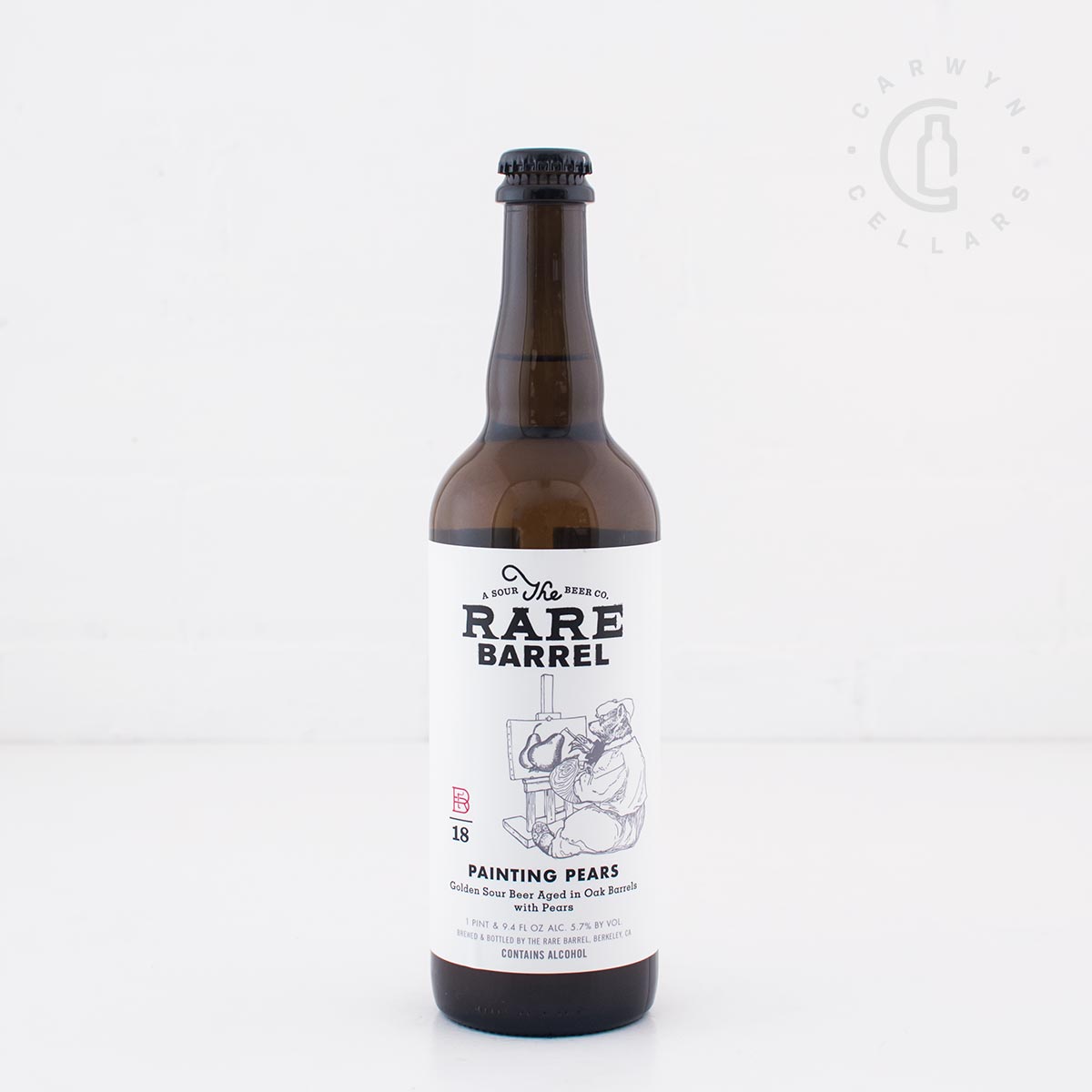 The Rare Barrel - Painting Pears 2018 BA Sour with Pear 750ml