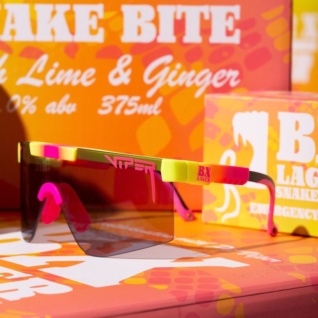 Reckless x Pit Viper - 'BX Lager: Snake Bite' Lime & Ginger Lager