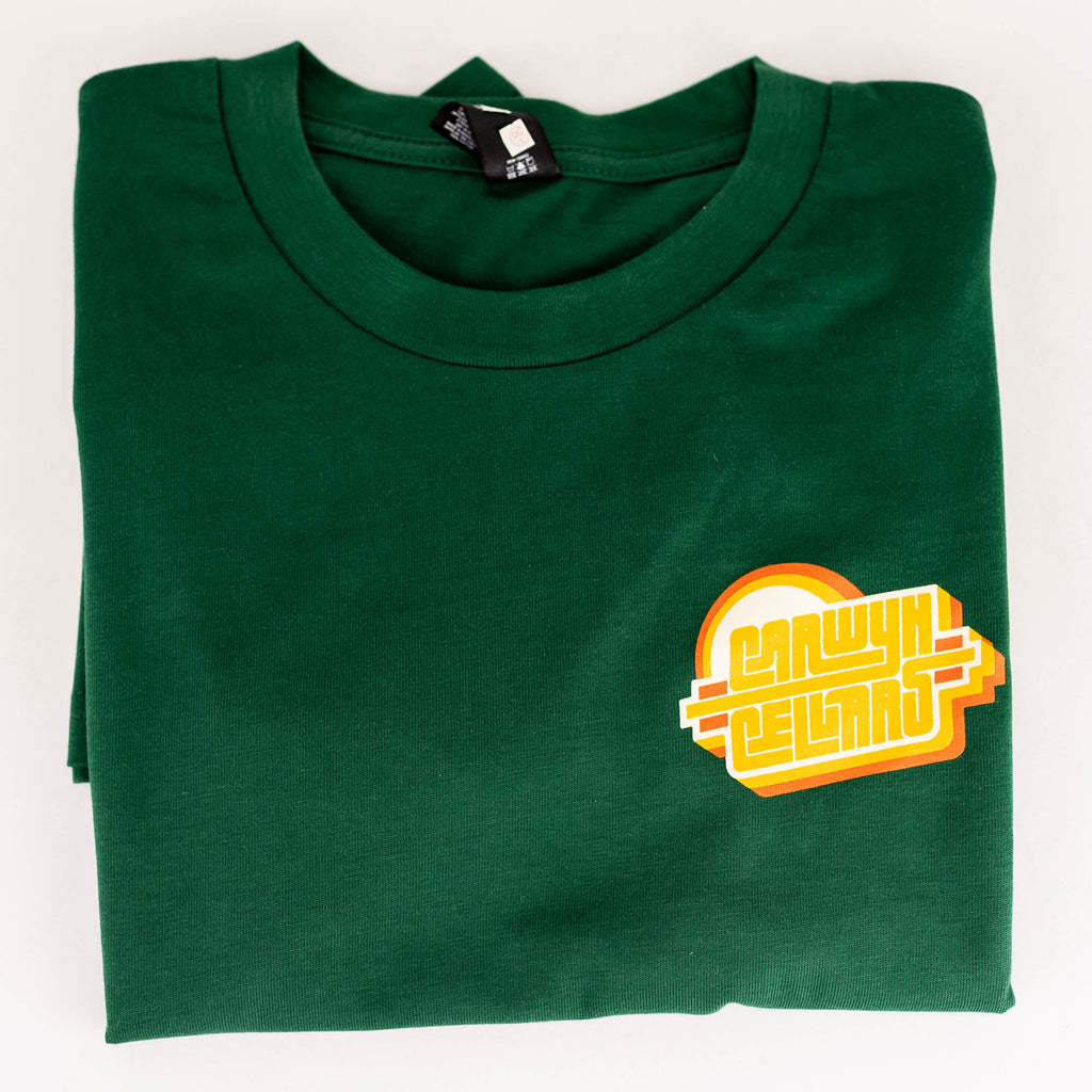 Carwyn Cellars - Retro Shirt (Green)
