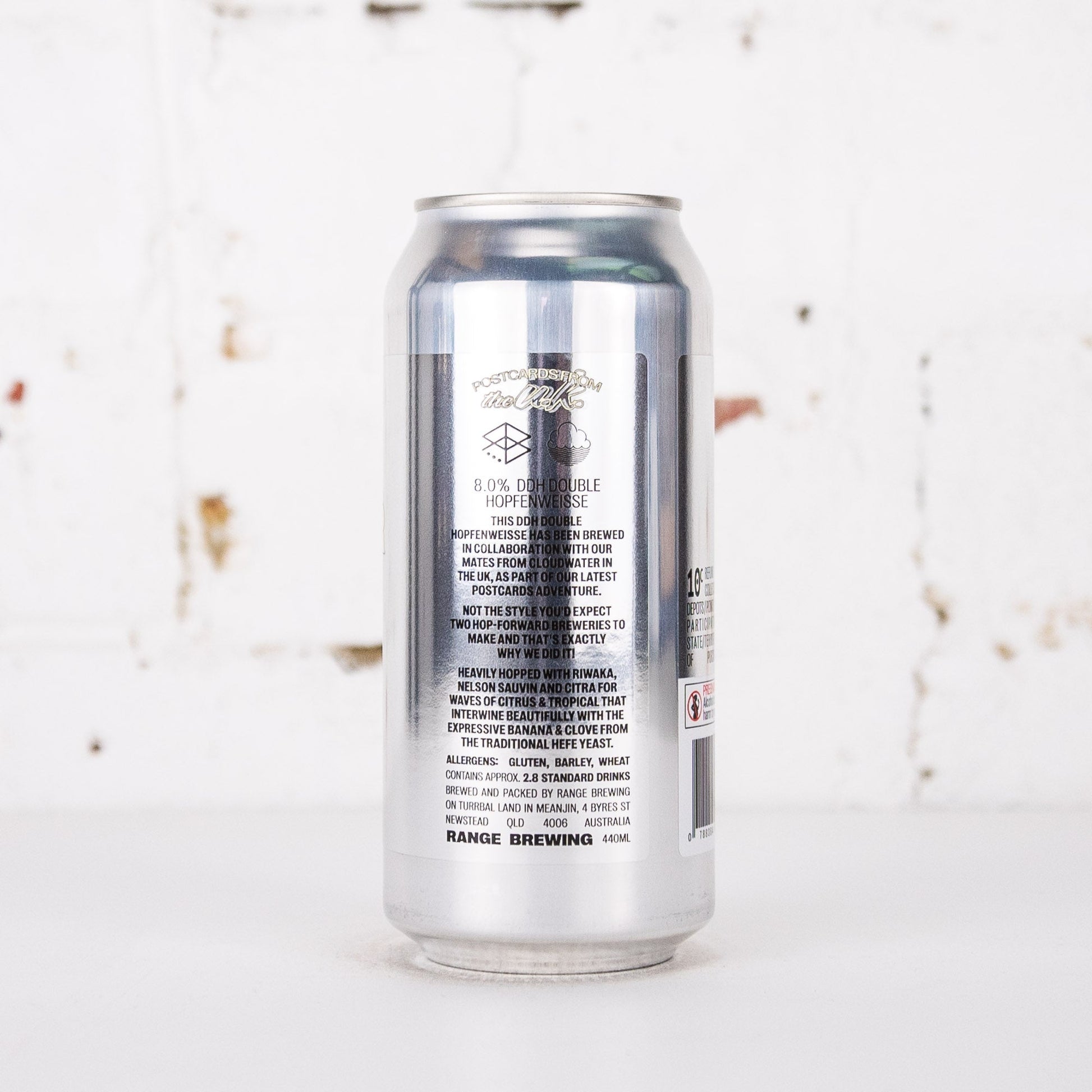 Range x Cloudwater 'Go Farther' DDH Double Hopfenweisse