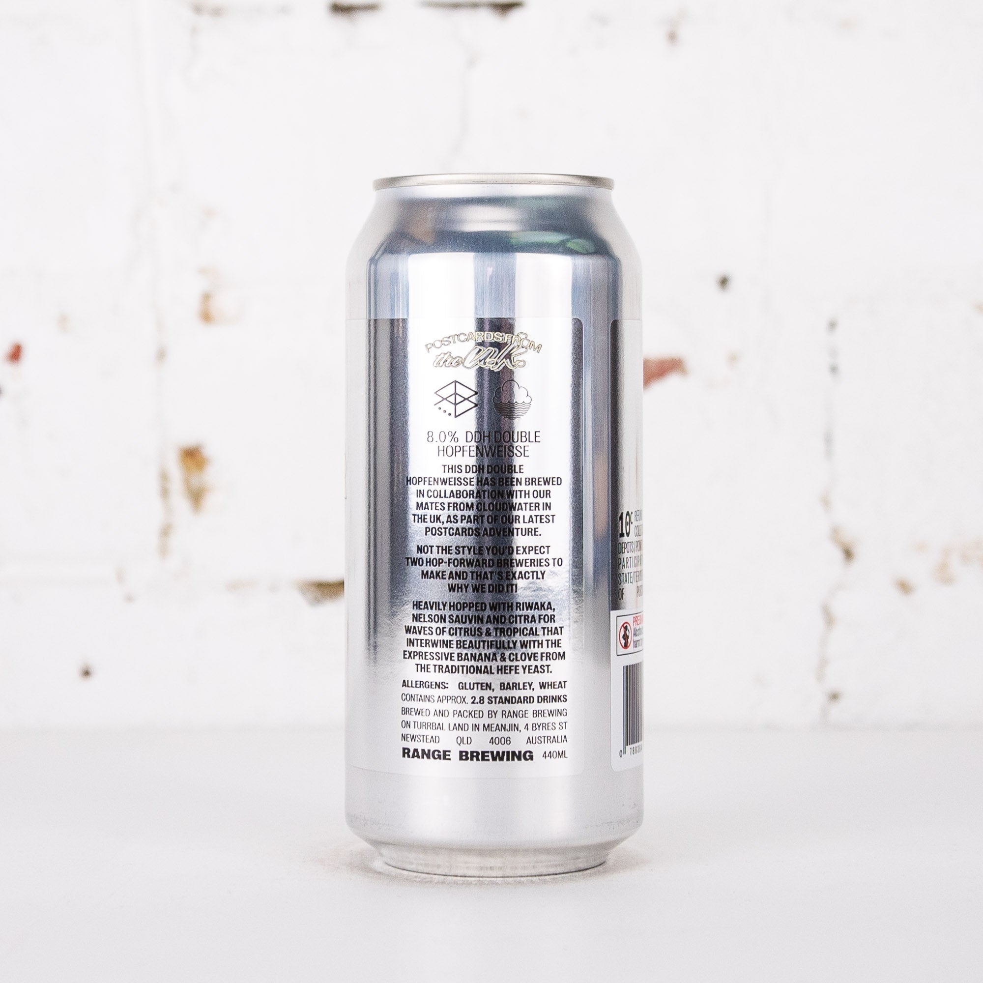 Range x Cloudwater 'Go Farther' DDH Double Hopfenweisse