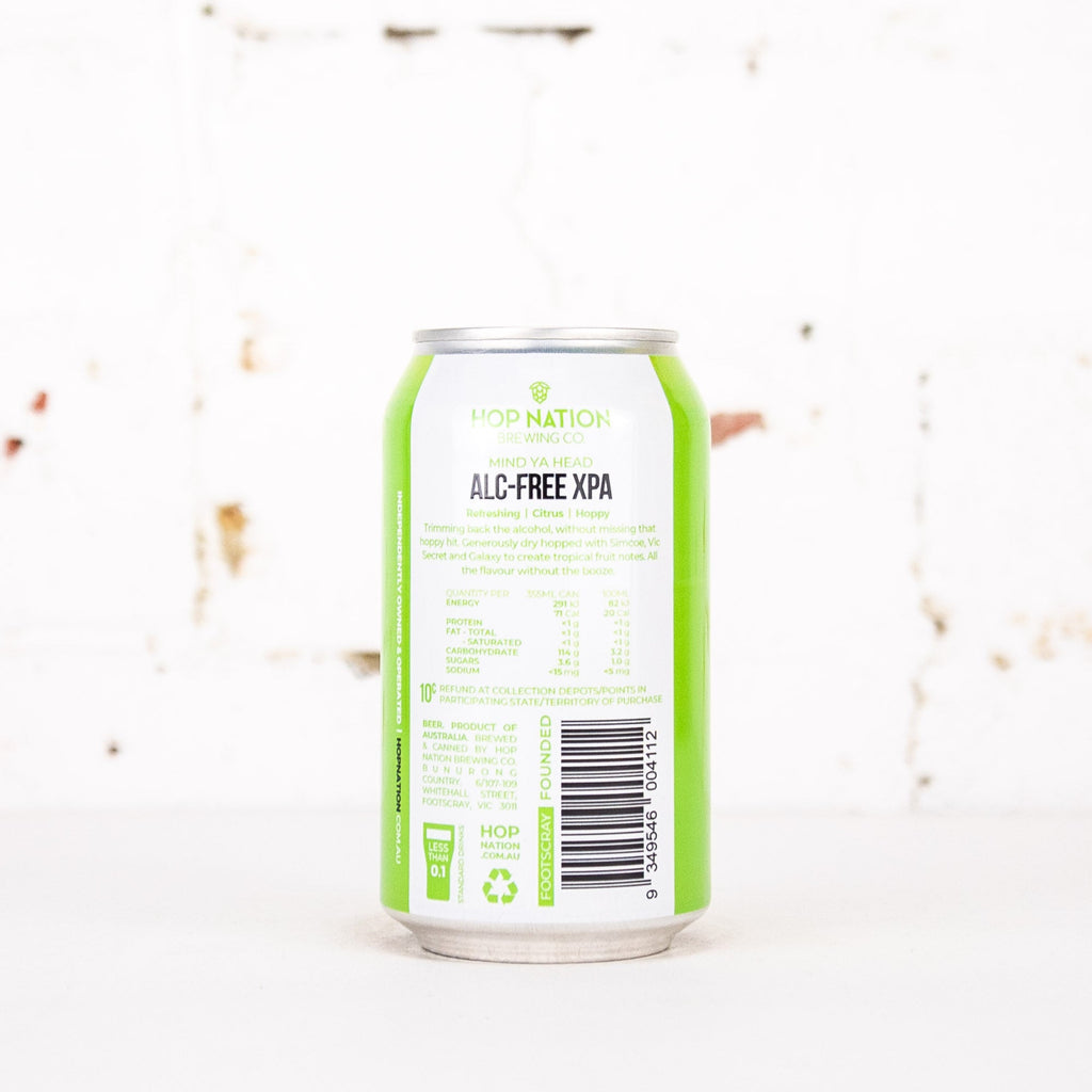 Hop Nation - Mind Ya Head Non Alc XPA