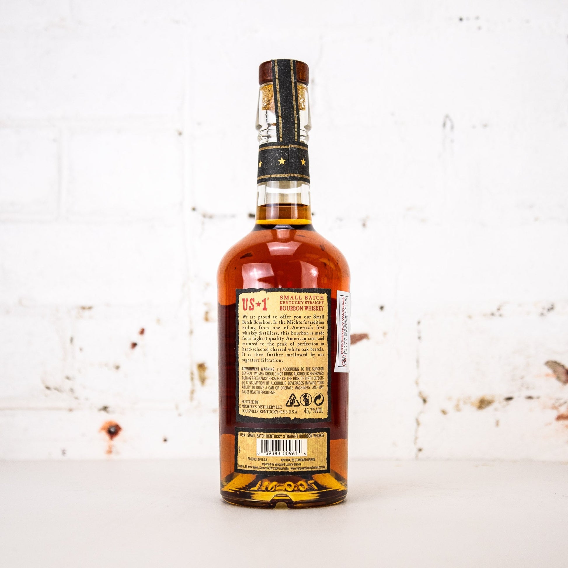 Michters - US1 Kentucky Straight Bourbon 700ml