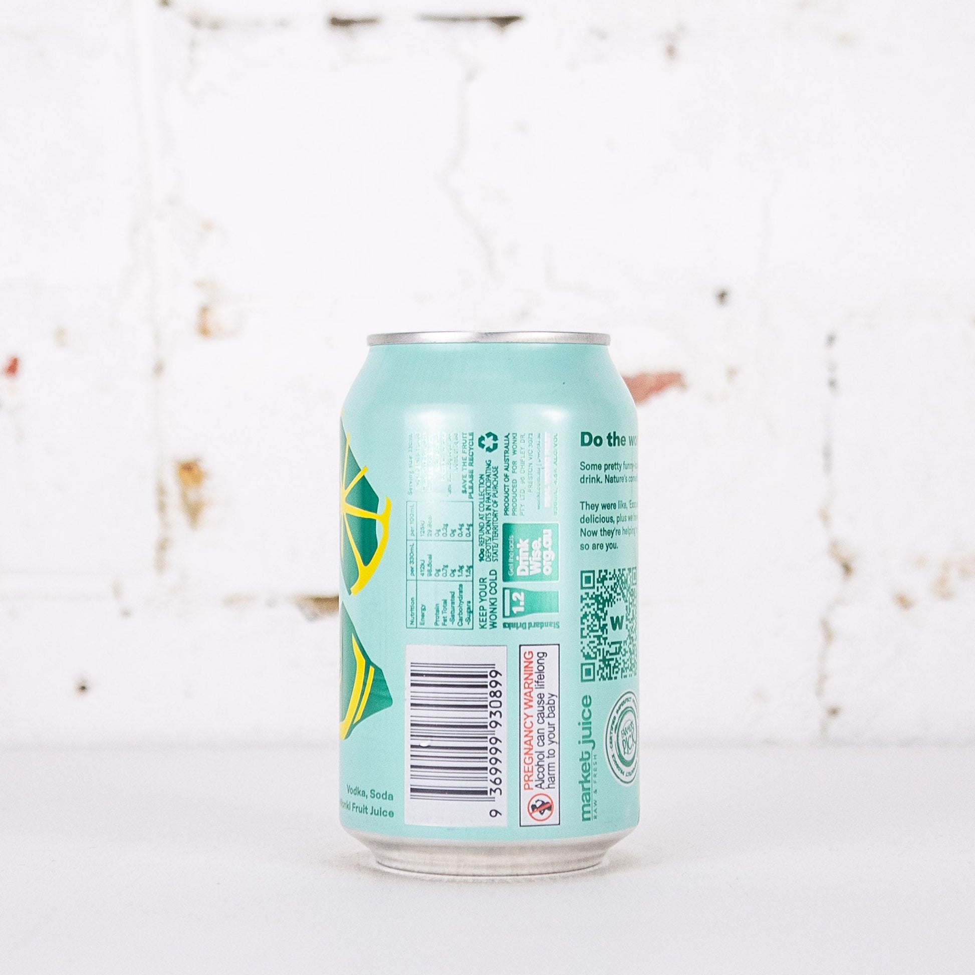 Wonki - Cucumber & Lime Vodka Soda