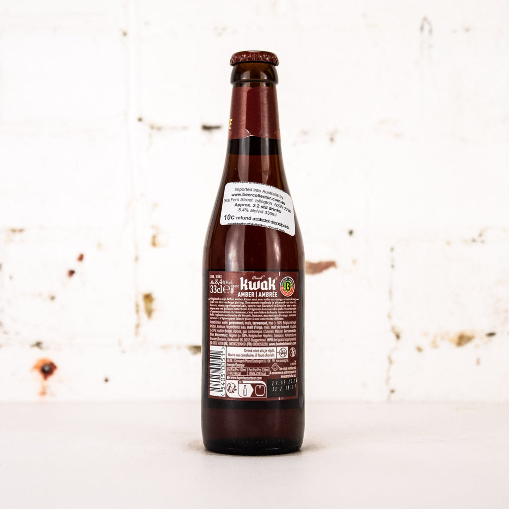 Brouwerij Bosteels - Pauwel Kwak Belgian Amber 330ml