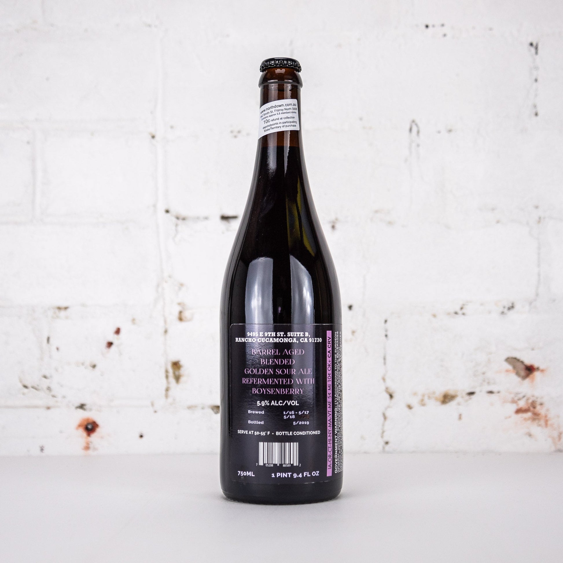 Sour Cellars - Jammiest Bit Of Jams BA Boysenberry Sour 750ml