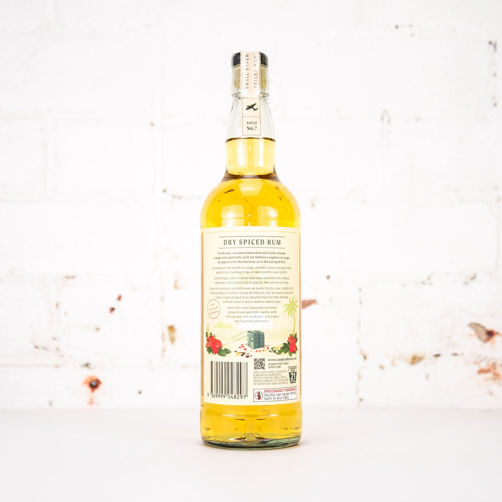 Cargo Cult - Dry Spiced Rum 700ml