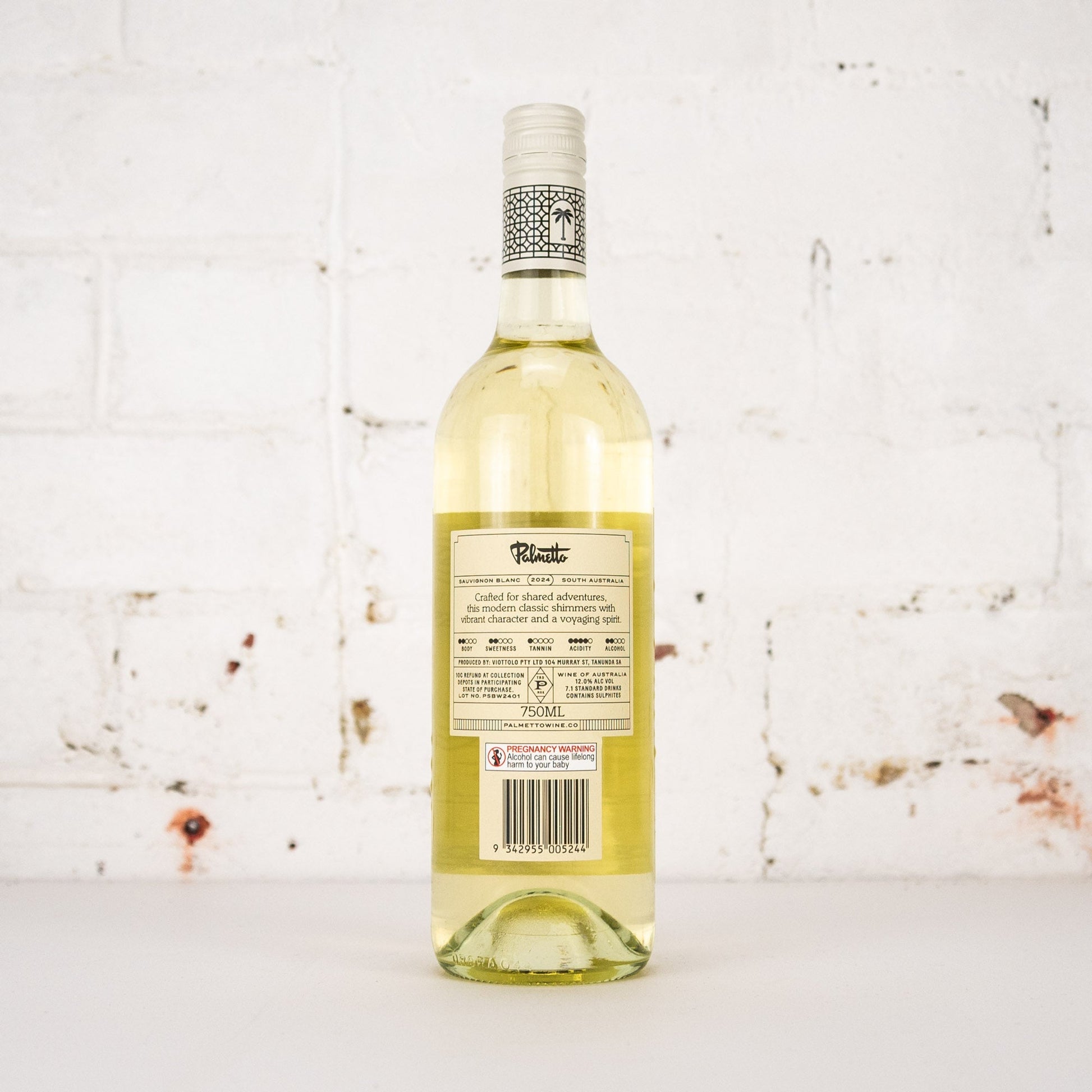 Palmetto - Sauvignon Blanc 750ml