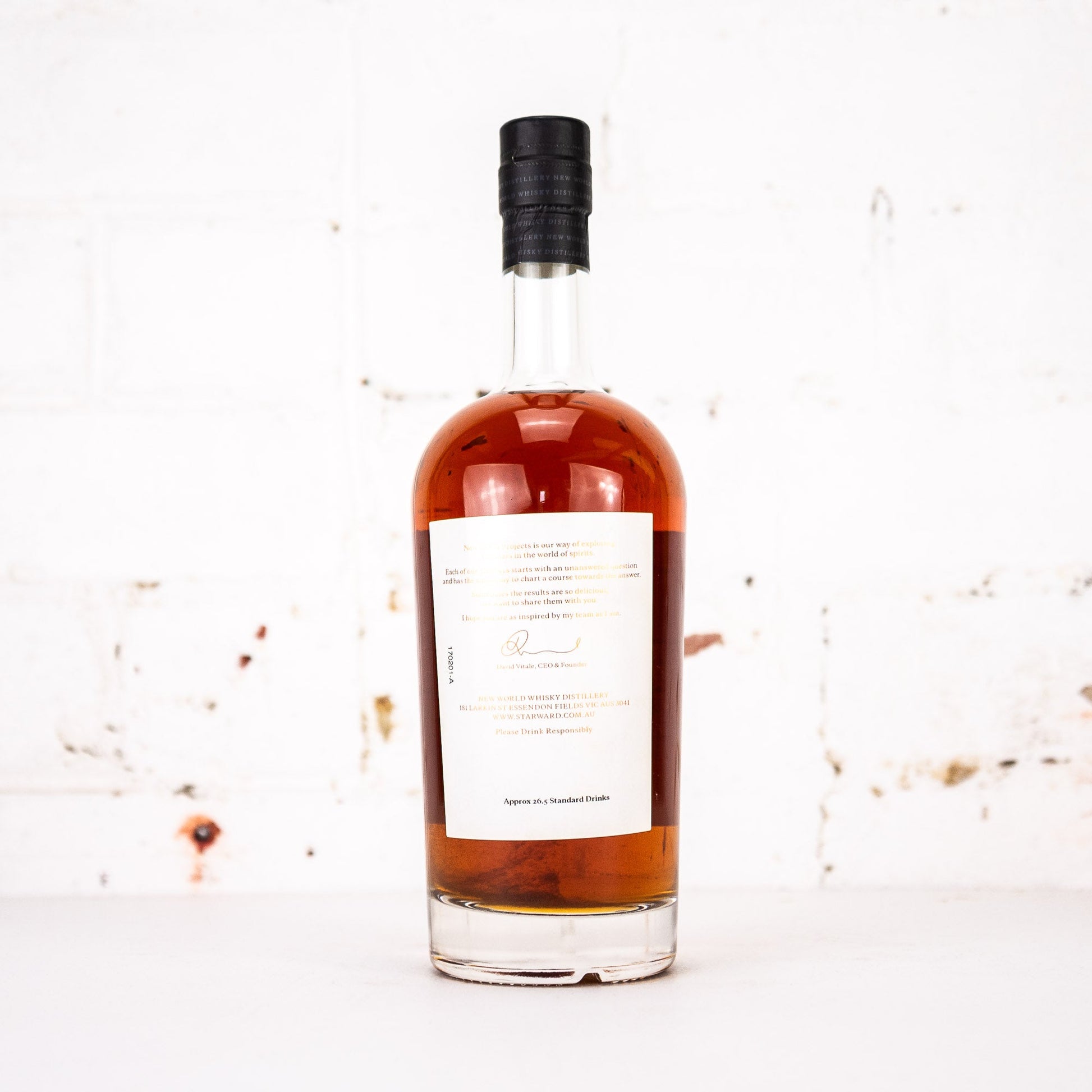 Starward - New World Projects Ginger Beer Cask #3 2017 700ml