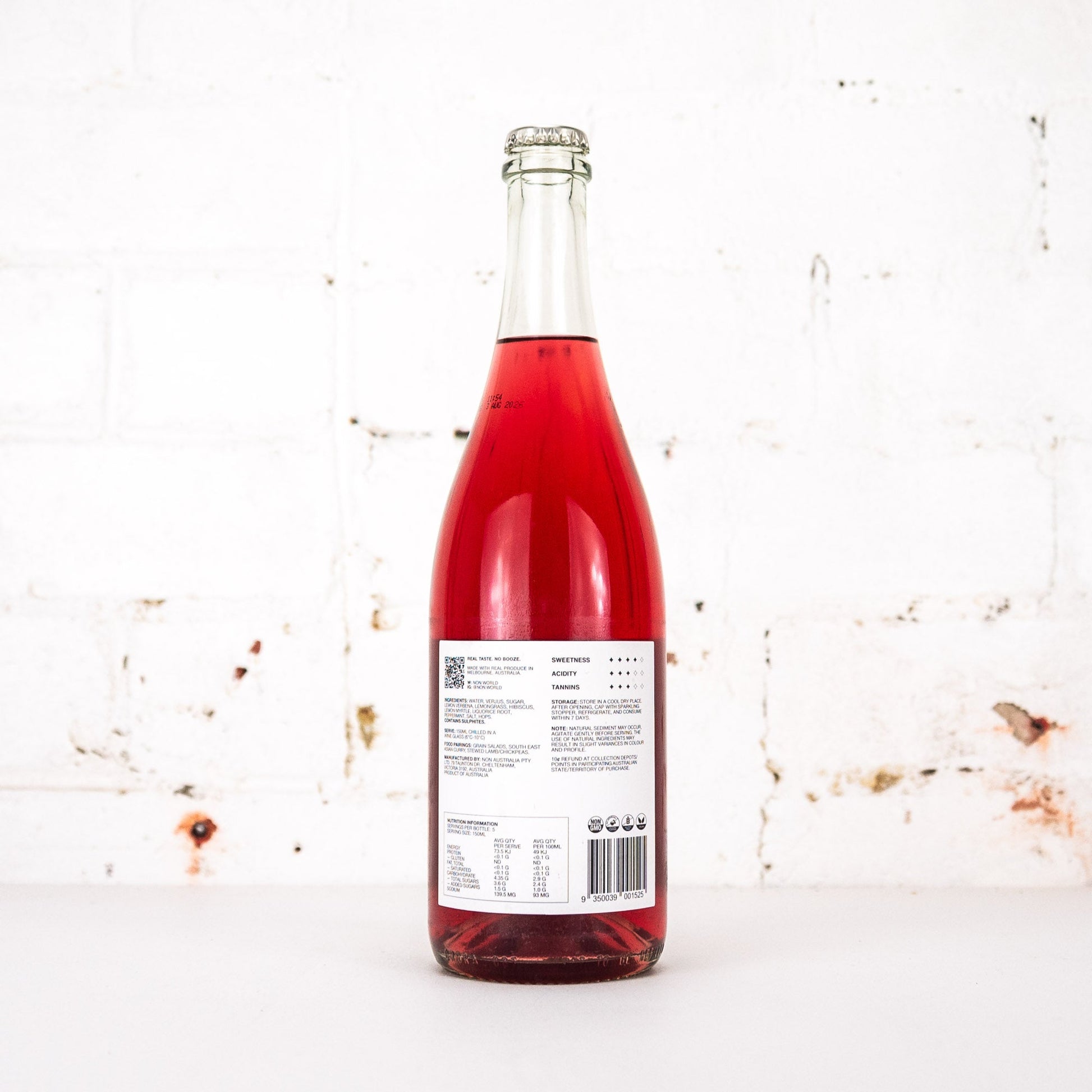 NON - #5 Lemon Marmalade & Hibiscus 750ml