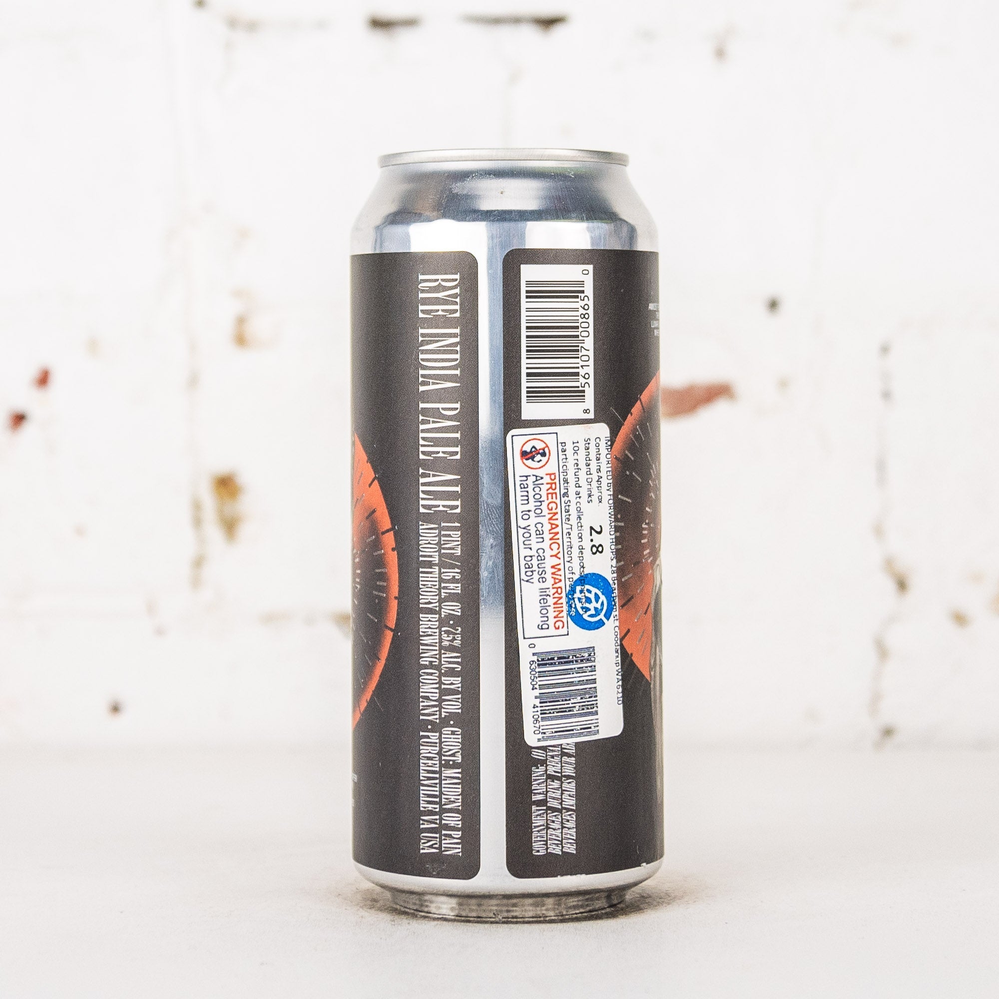 Adroit Theory - Maiden of Pain Rye IPA