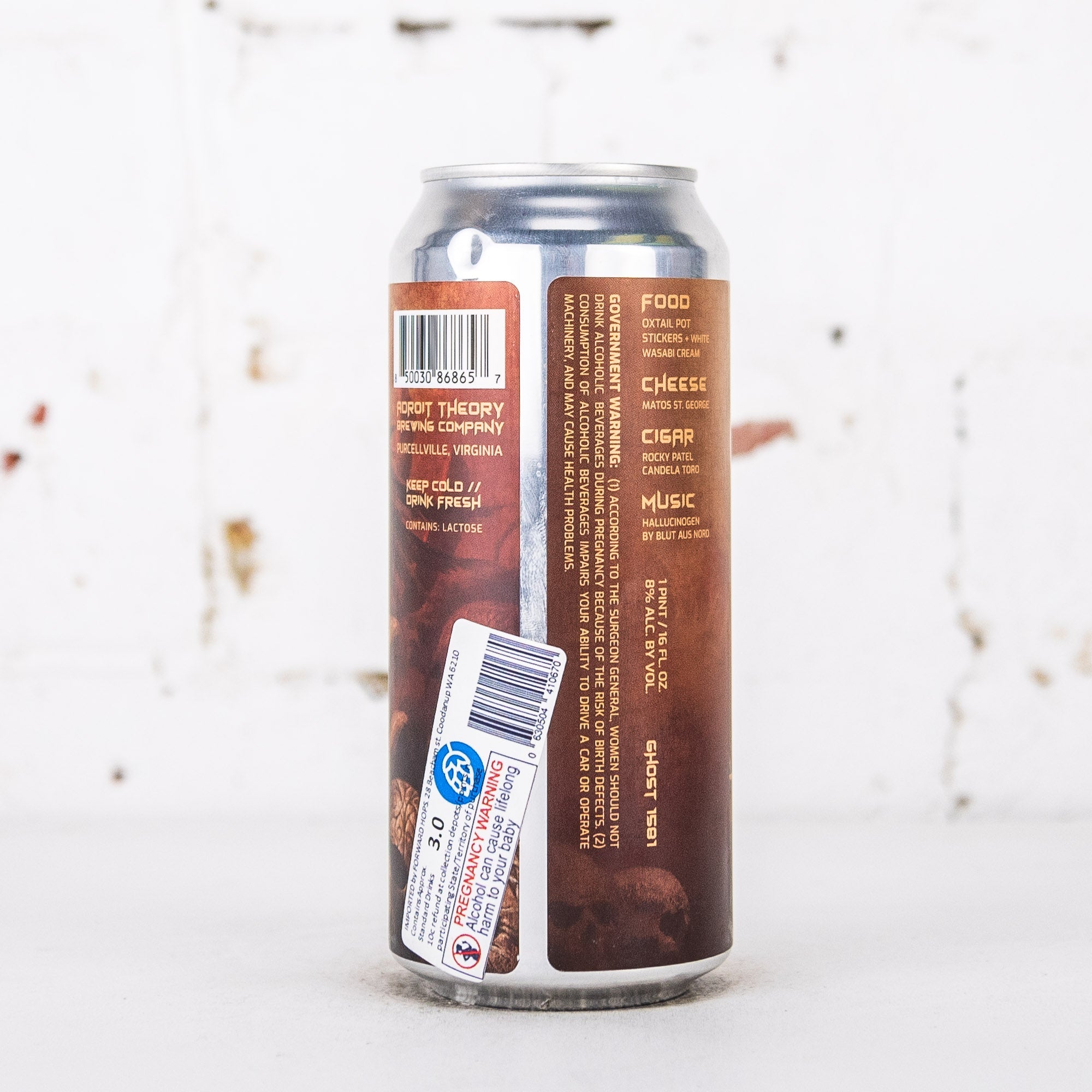 Adroit Theory - Angel's Trumpet (Ghost 1581) American IPA with Blood Oranges