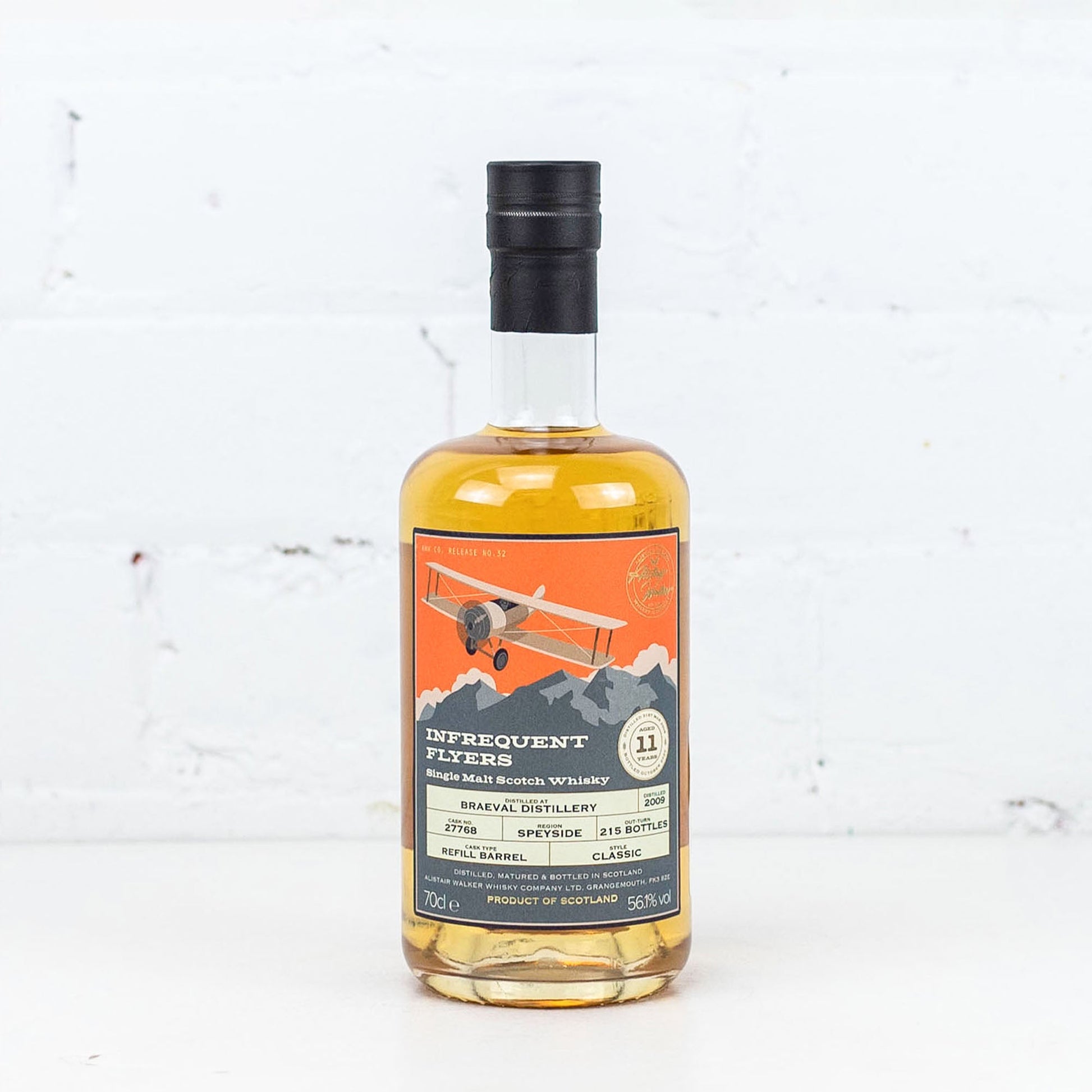 Alistair Walker - Infrequent Flyers #32 Braeval 2009 11yo 700ml