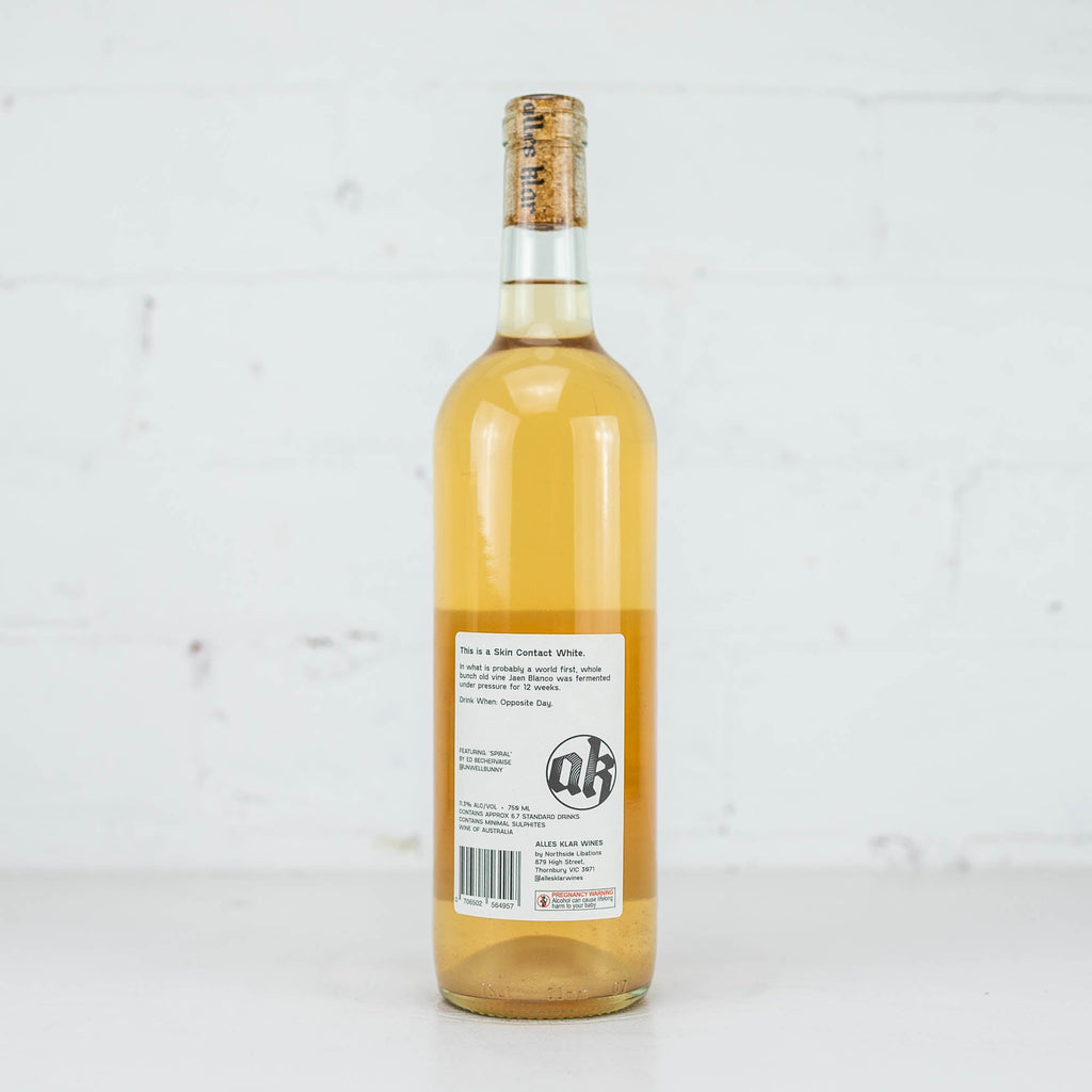 Alles Klar - Reverse Kanga Skin Contact White 2022 750ml