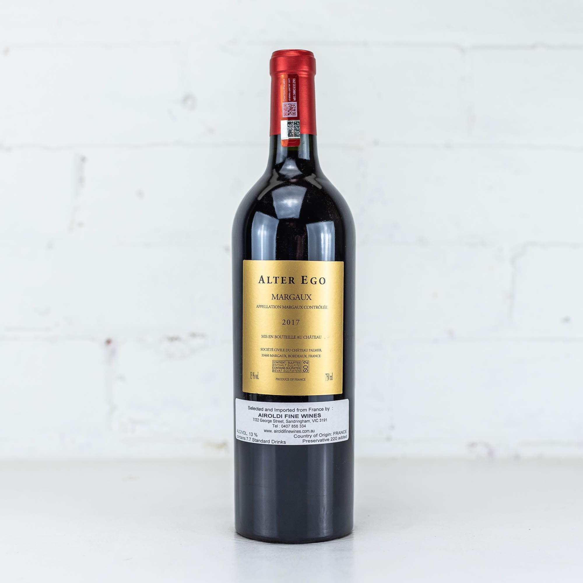 Chateau Alter Ego de Palmer 2017 750ml