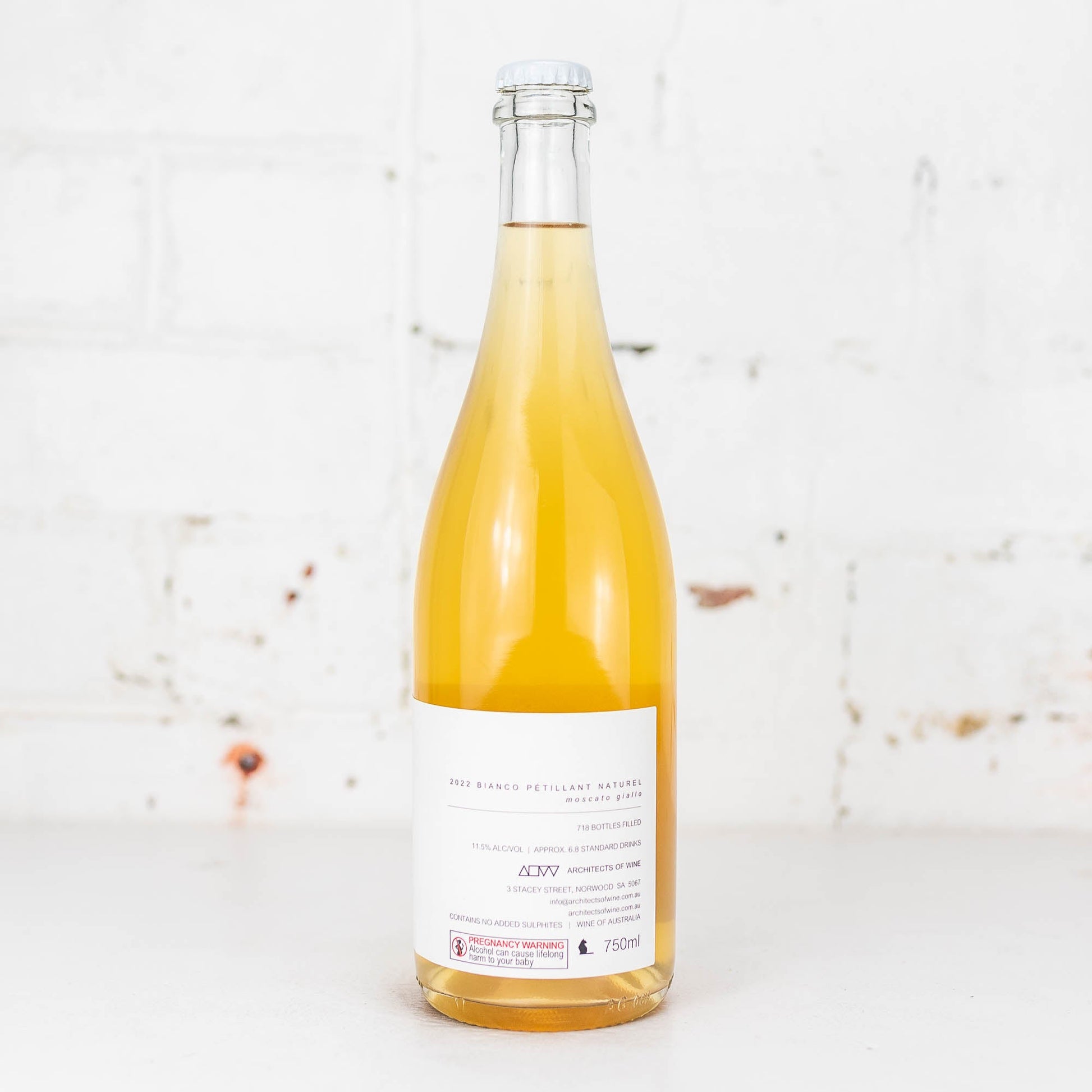 Architects of Wine - Bianco Petillant Naturel 2022 750ml