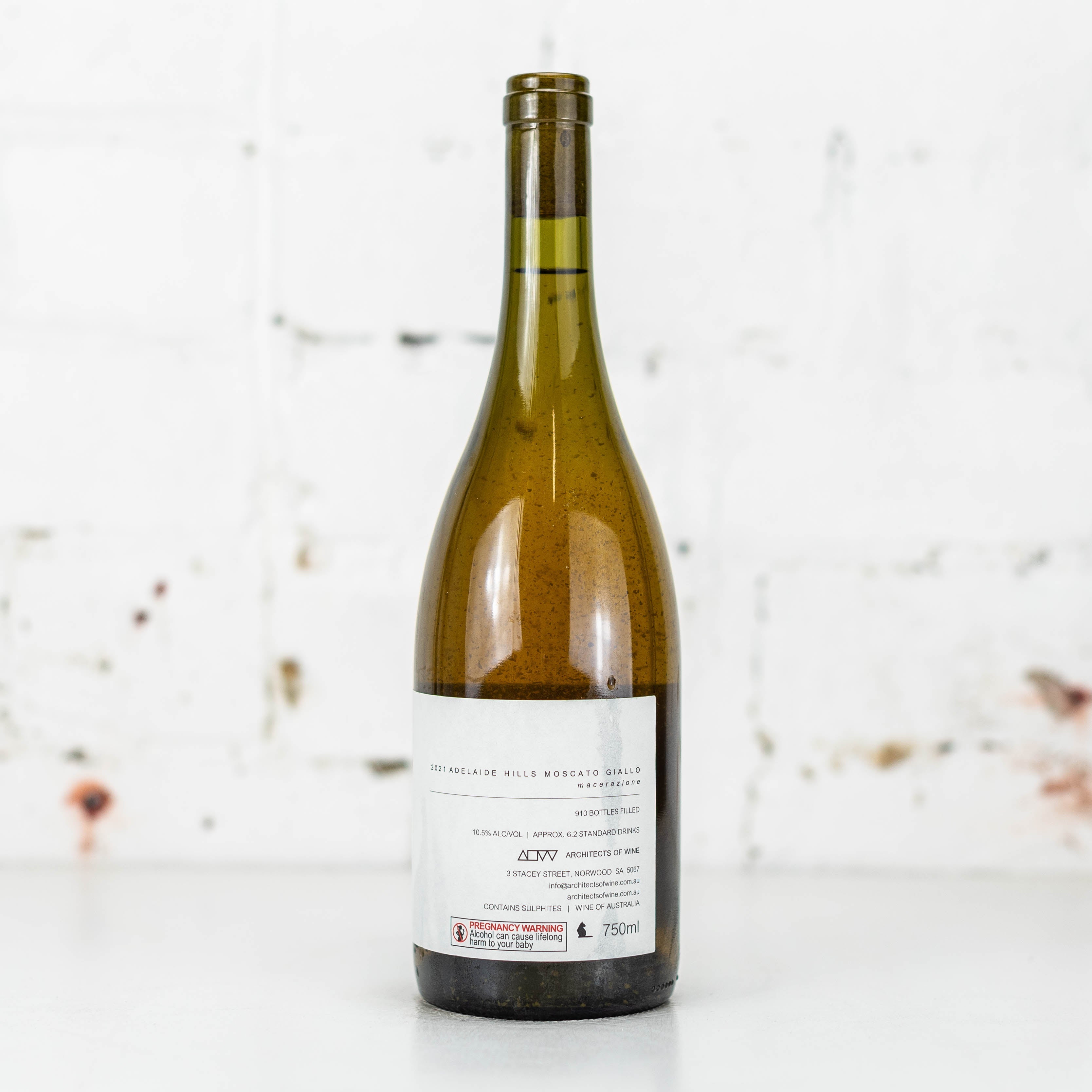 Architects of Wine - Adelaide Hills Moscato Giallo Macerazione 750ml