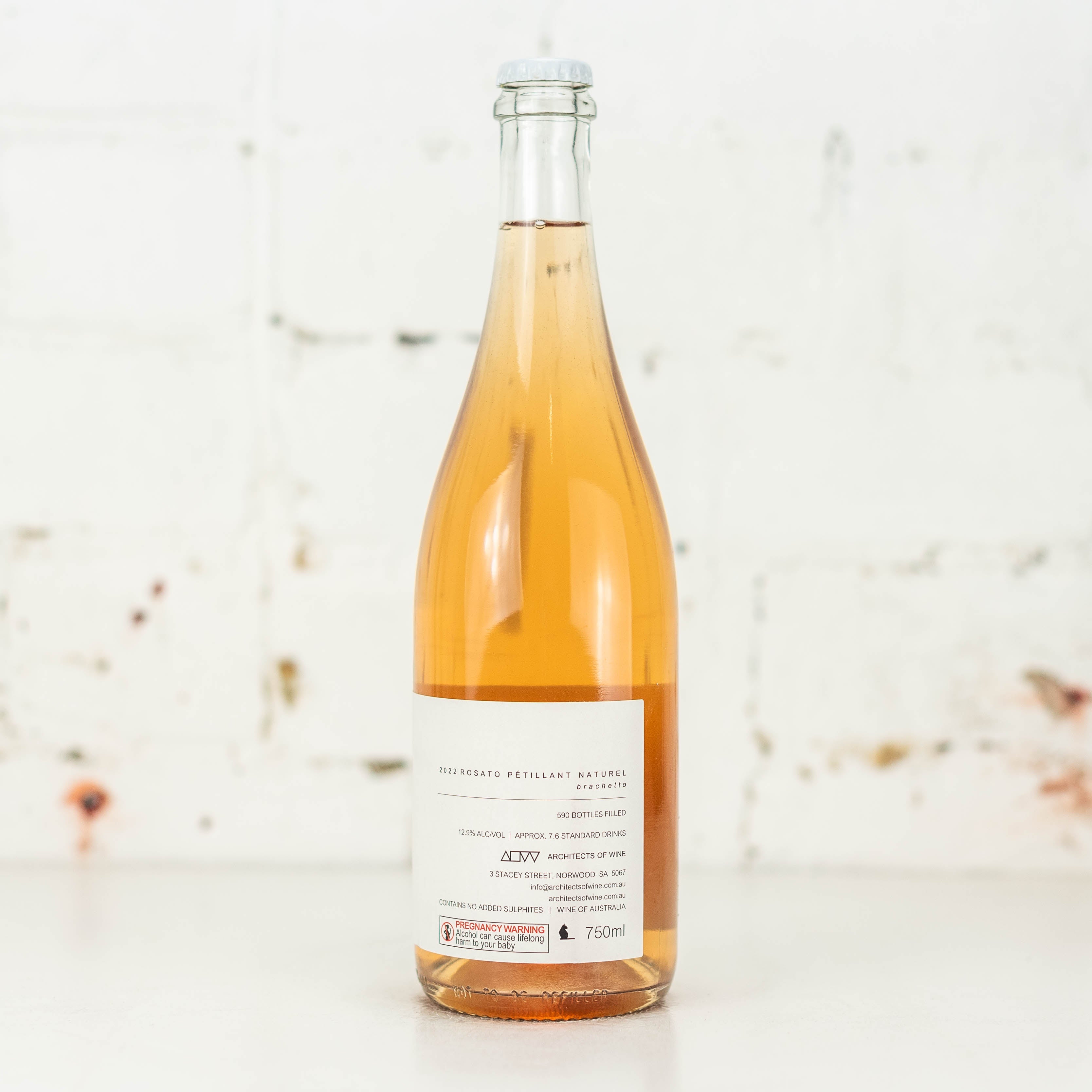 Architects of Wine - Rosato Pétillant Naturel 750ml