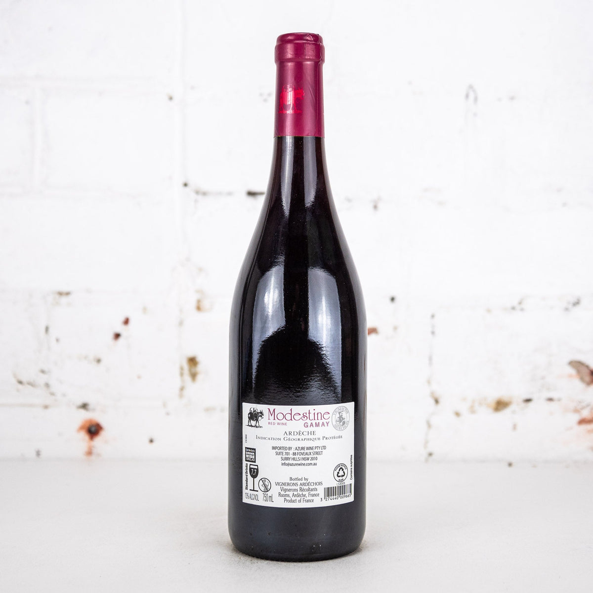 Vignerons Ardechois - Gamay Modestine 2020 750ml