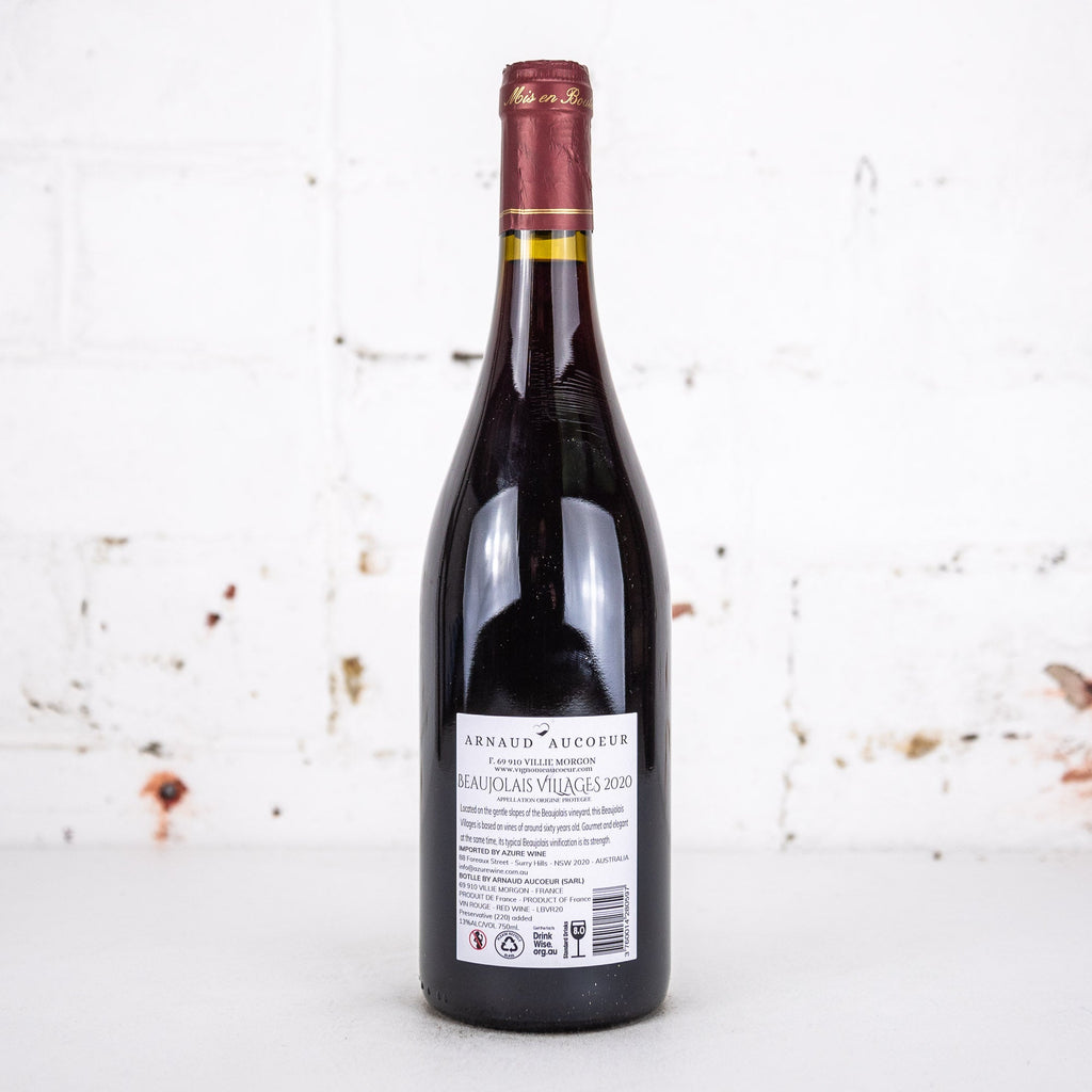Arnaud Aucoeur - Beaujolais Villages Rouge 2020 750ml