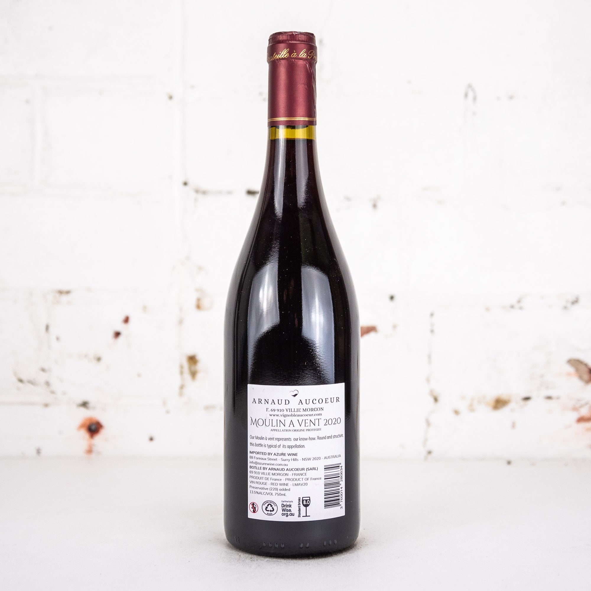 Arnaud Aucoeur - Moulin a vent Tradition Vieilles Vignes Beaujolais 2020 750ml