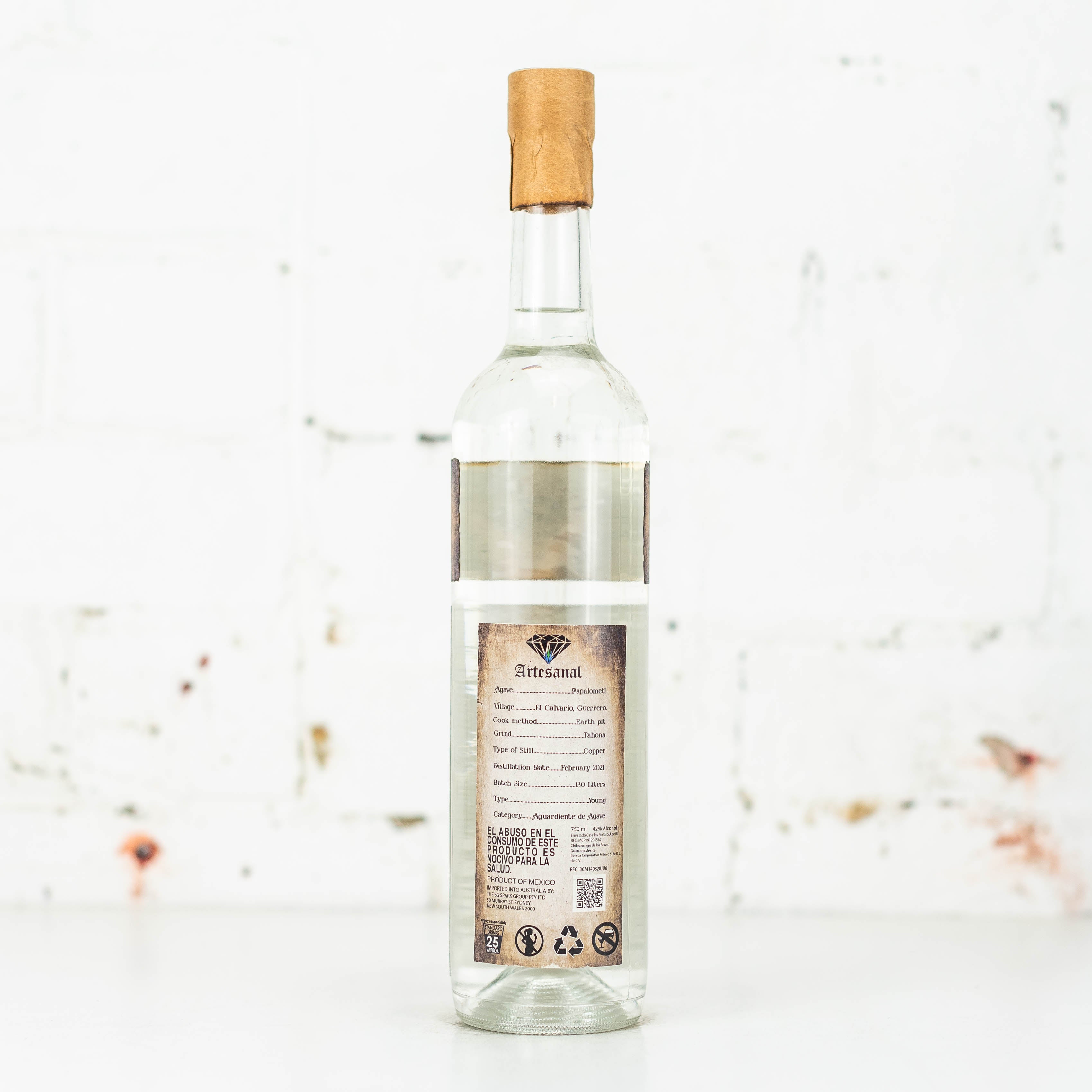 Artesanal - Cupreata Mezcal 750ml