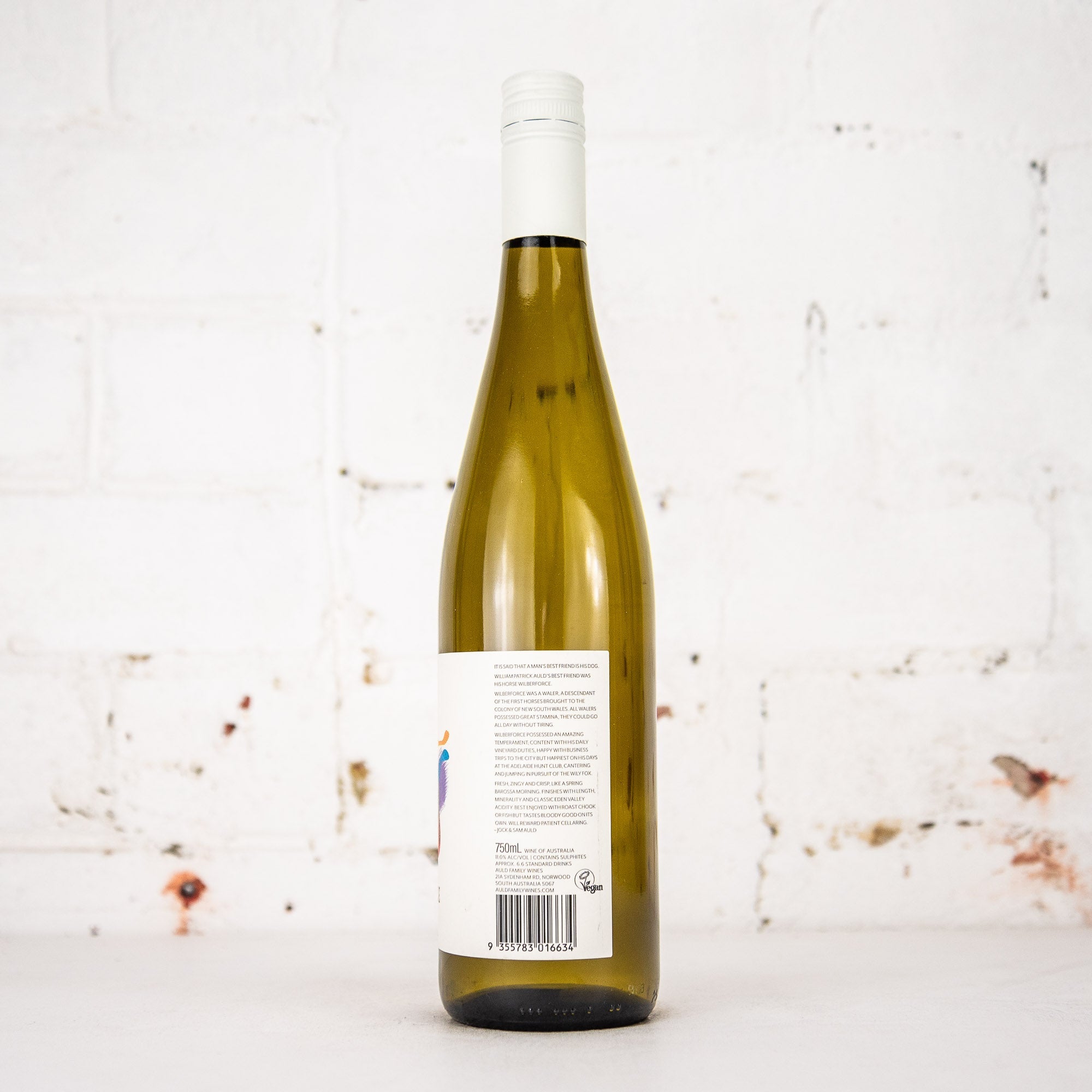 Auld - Wilberforce Eden Valley Riesling 750ml