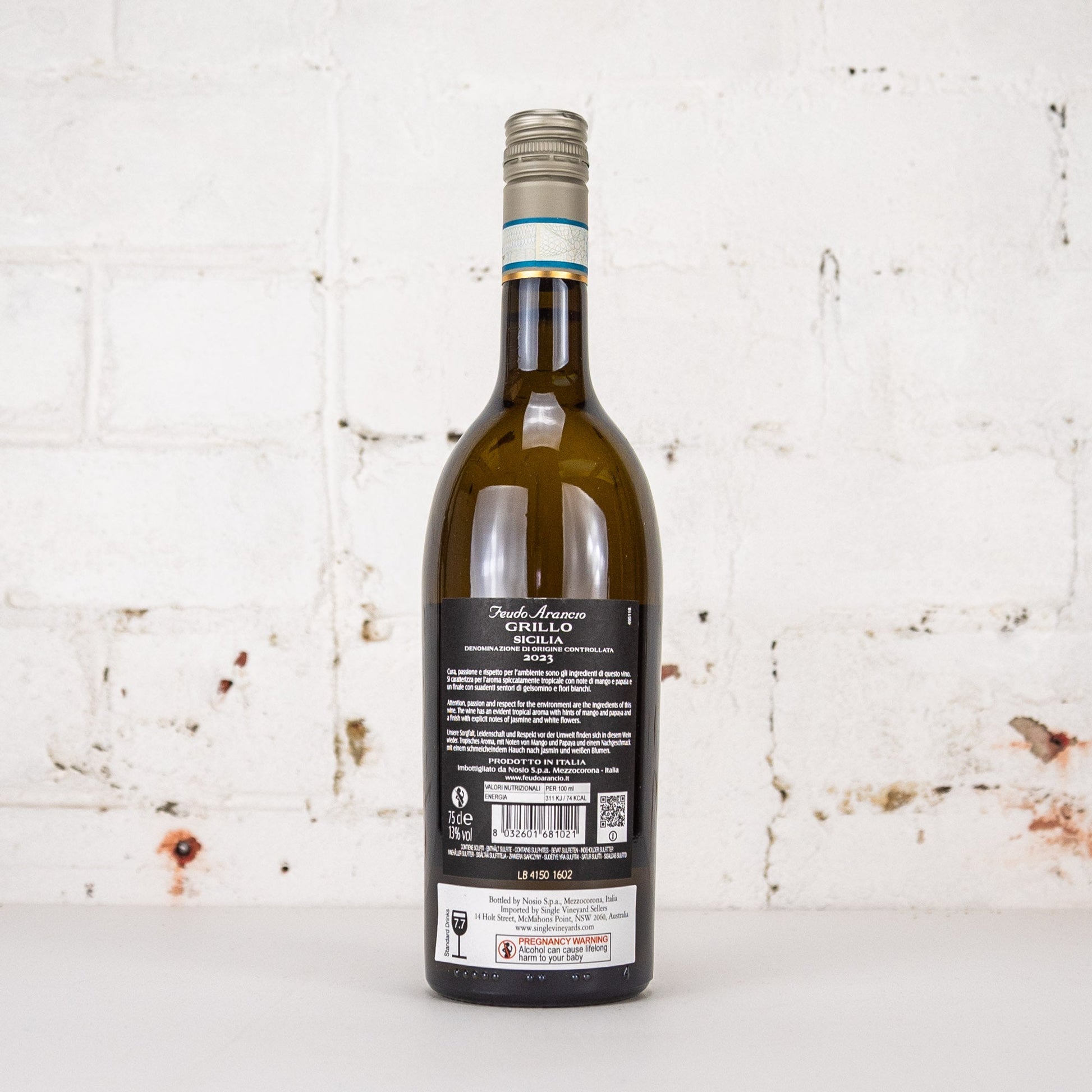 Feudo Arancio - Grillo Sicilia DOC 750ml