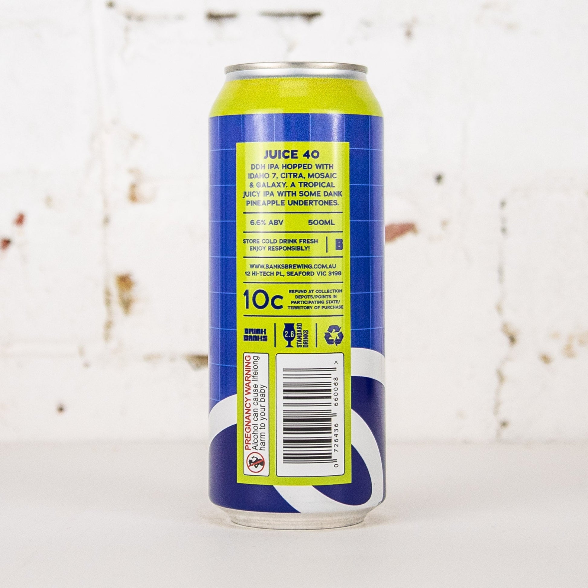 Banks - Juice 40 DDH IPA