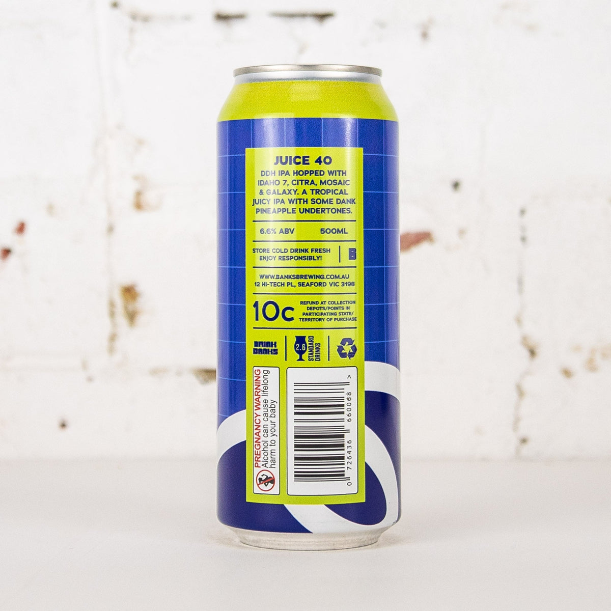 Banks - Juice 40 DDH IPA