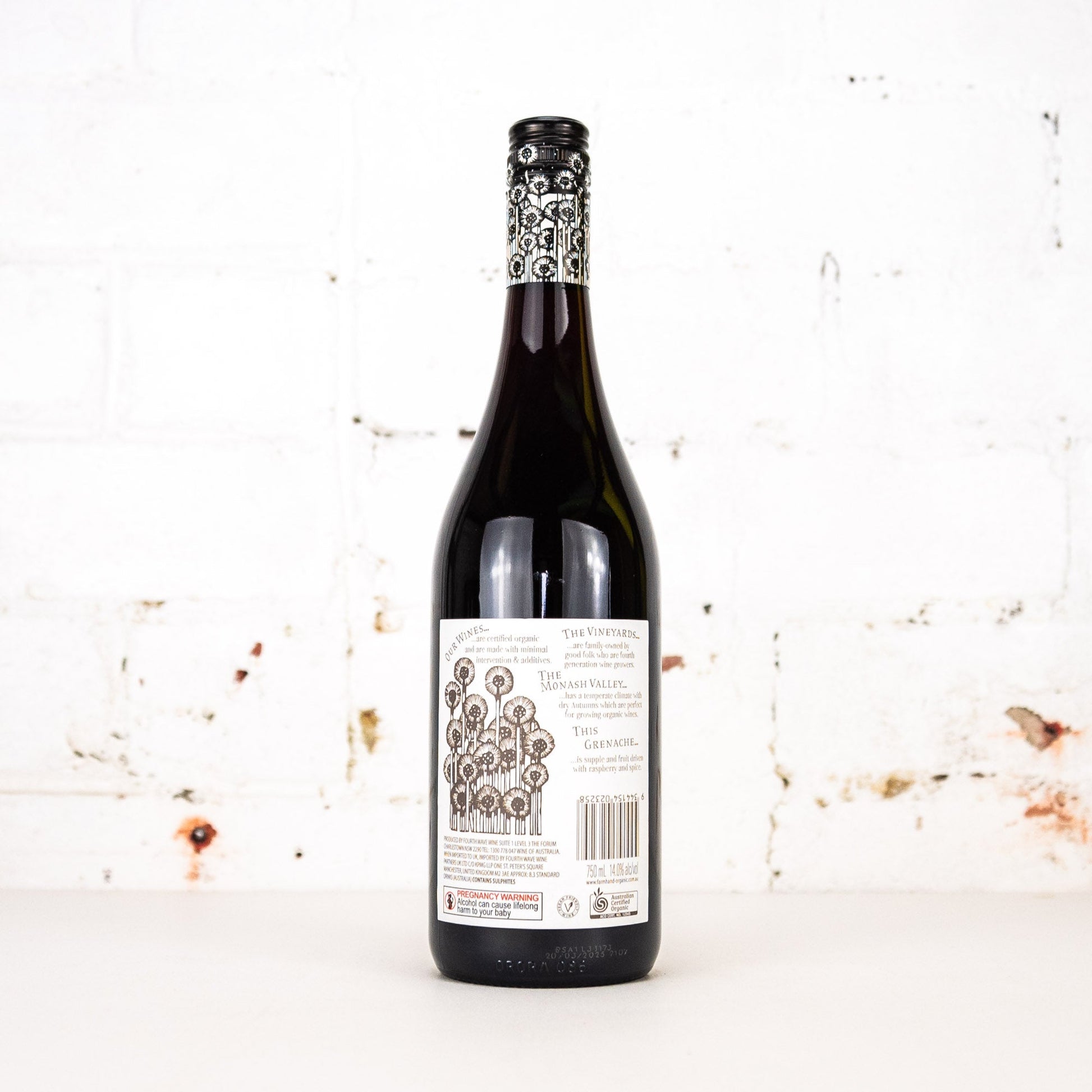 Farm Hand - Organic Grenache 750ml